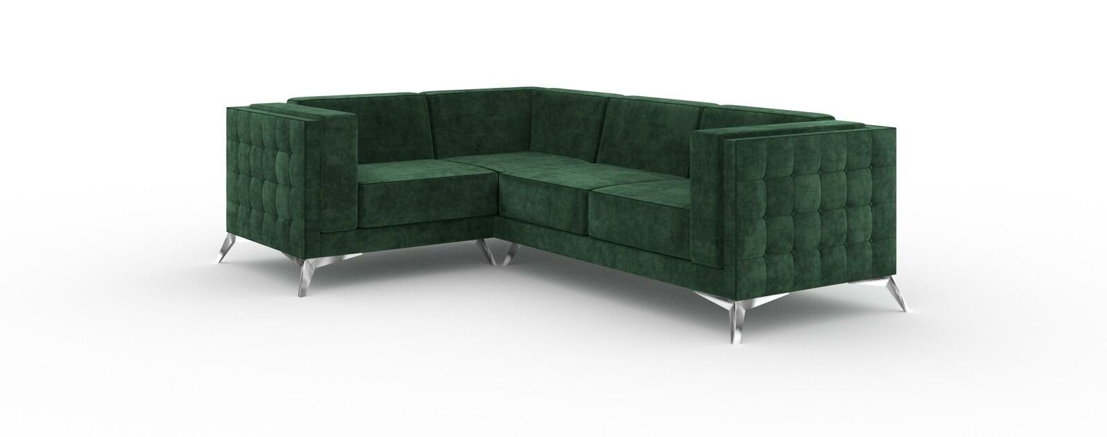 Polster Form Sofa JVmoebel Design Ecksofa L Couch Ecksofa, Couchen Textil