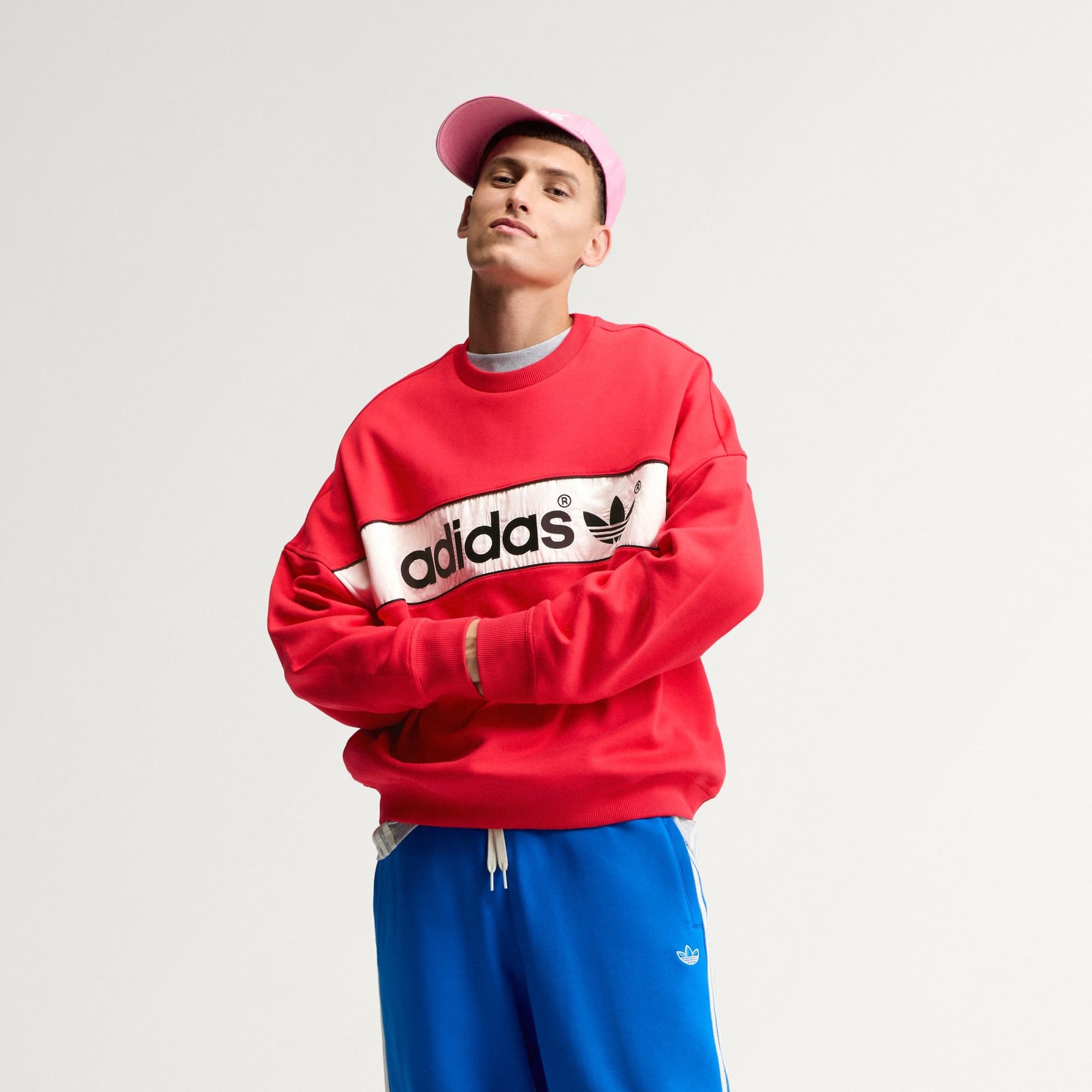 adidas Originals Sweatshirt ADISIGNATURE NY SWEATSHIRT, RUNDHALSAUSSCHNITT (1-tlg)