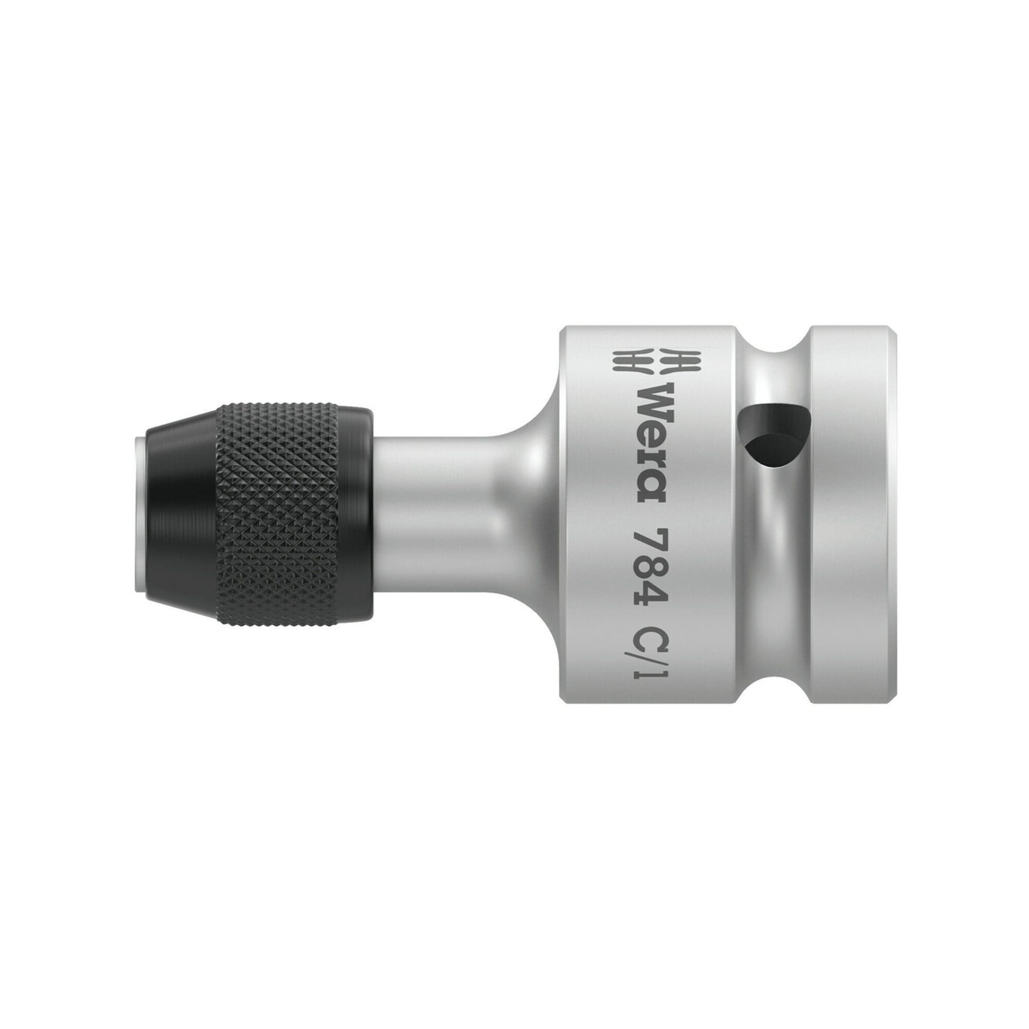 Wera Ratsche Wera 784 C 1/2"-Verbindungsteile mit Wera-Schnellwechselfutter, 1/4" A