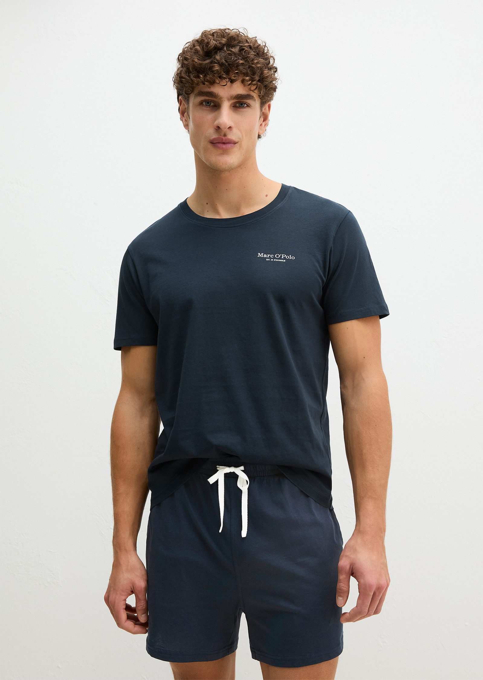 Marc O'Polo Pyjamaoberteil Mix N Match Cotton günstig online kaufen