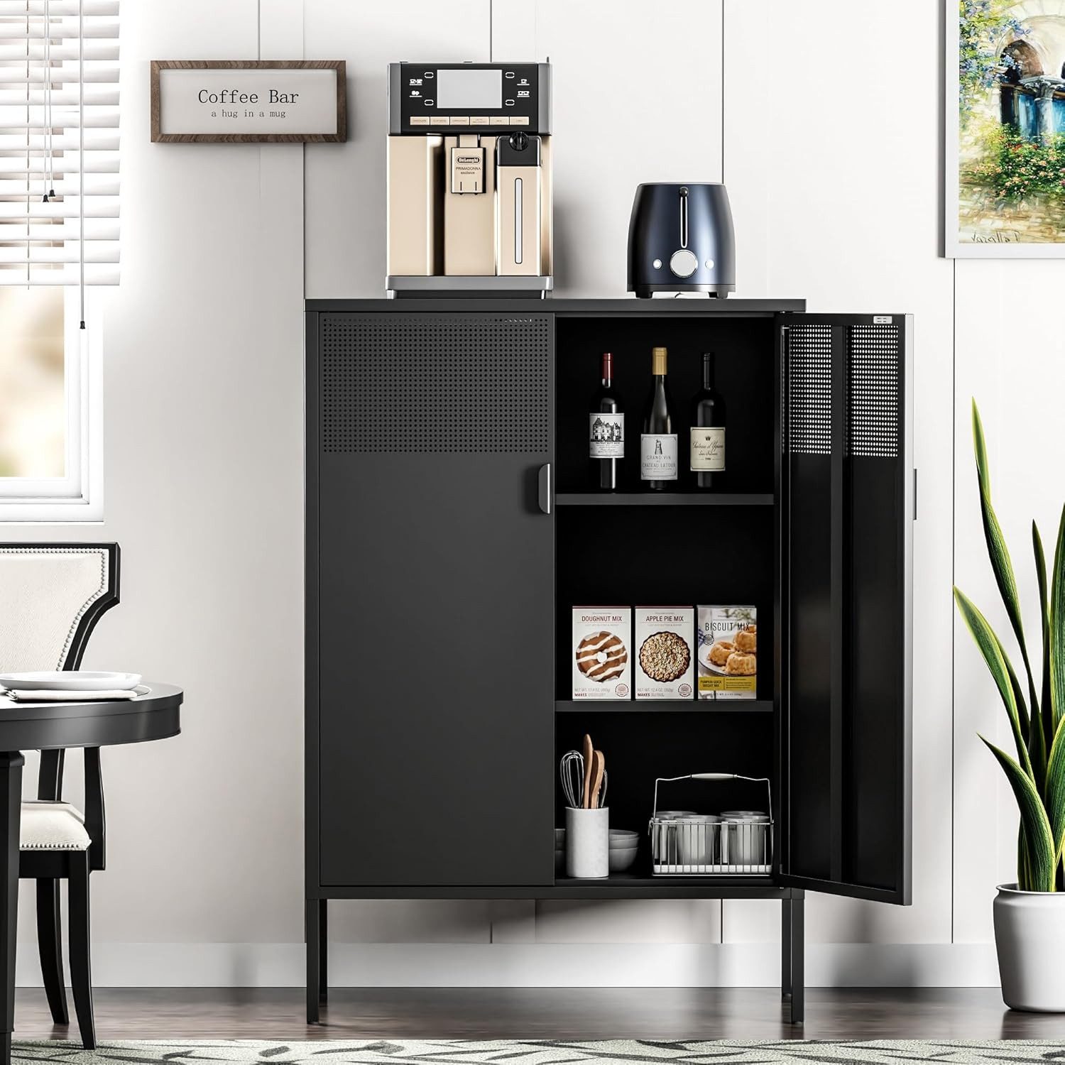 MetaCate lnov Aktenschrank Metall/Mehrzweckschrank mit Tür günstig online kaufen