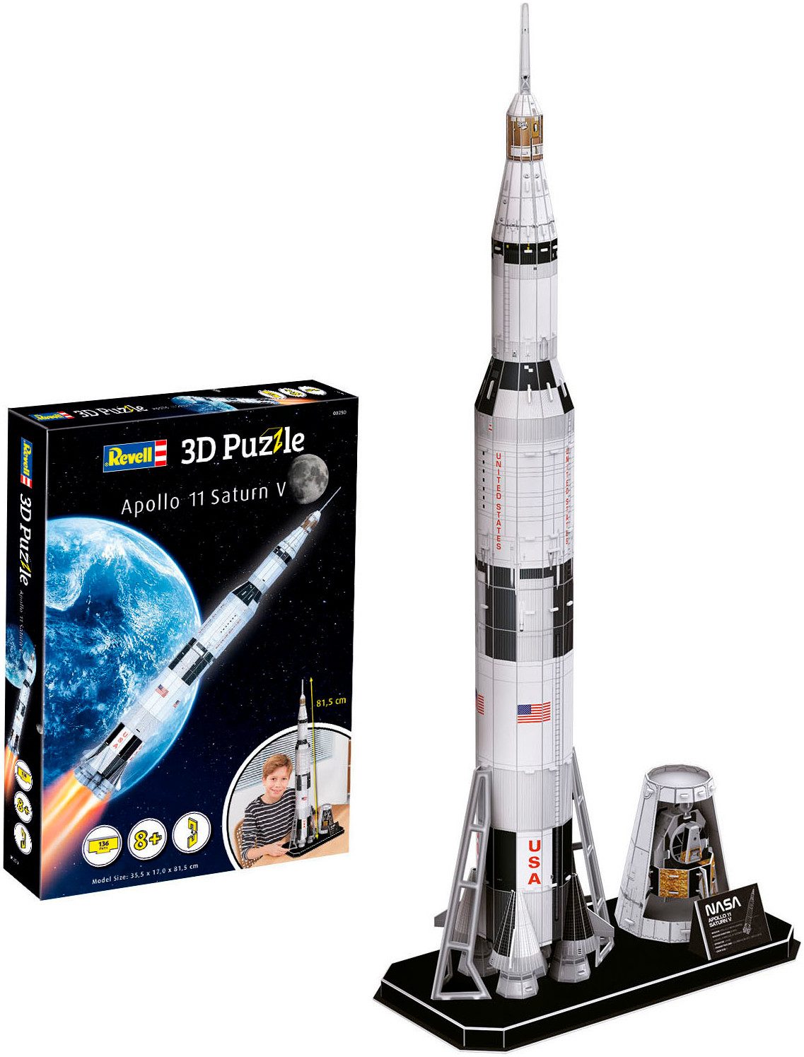 3D-Puzzle Apollo 11 Saturn V