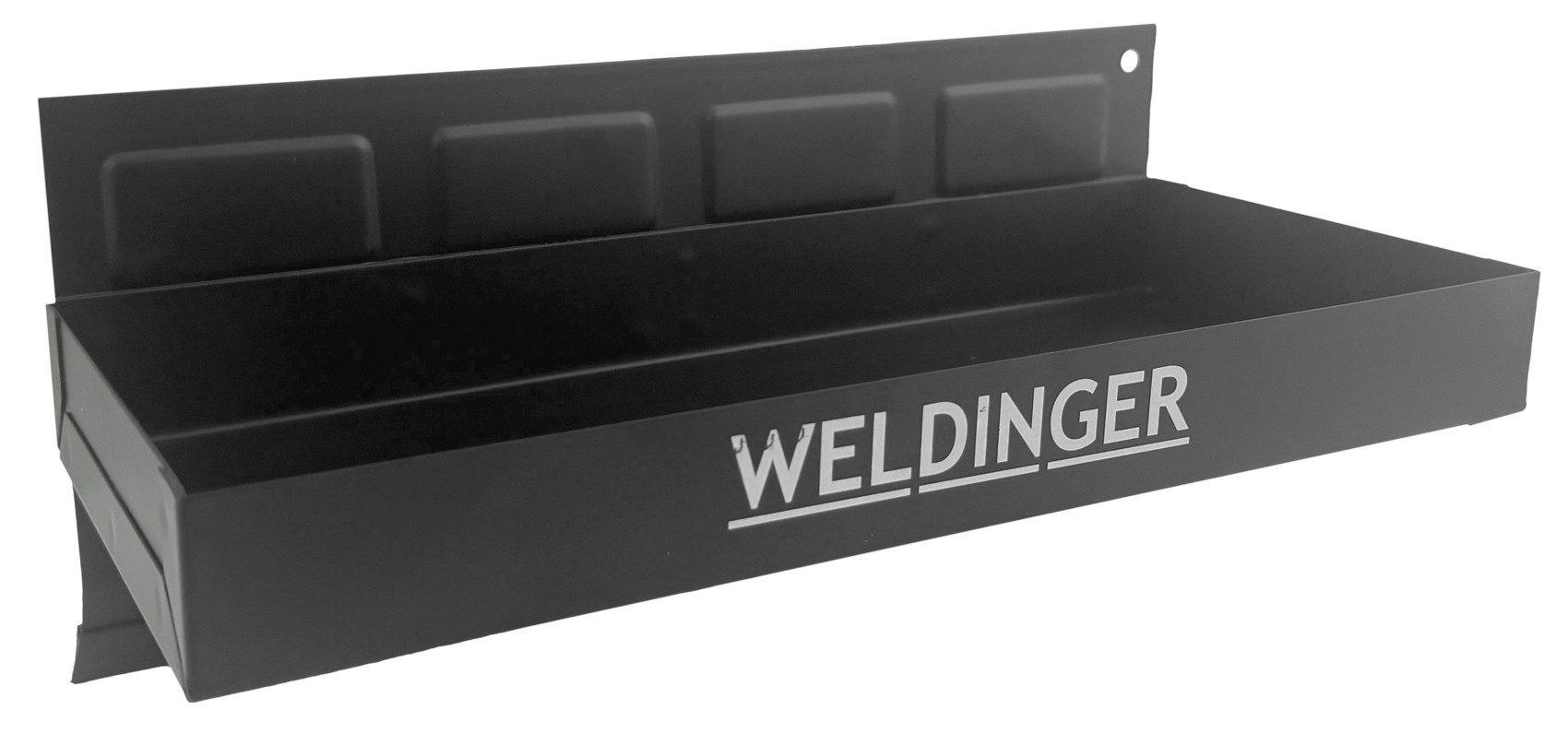 WELDINGER Magnet-Werkzeugleiste Magnetablage 310 x 115 mm Belastbarkeit max. 3,0 kg für Werkstattwagen, 1-tlg., magnetisches Ablagefach