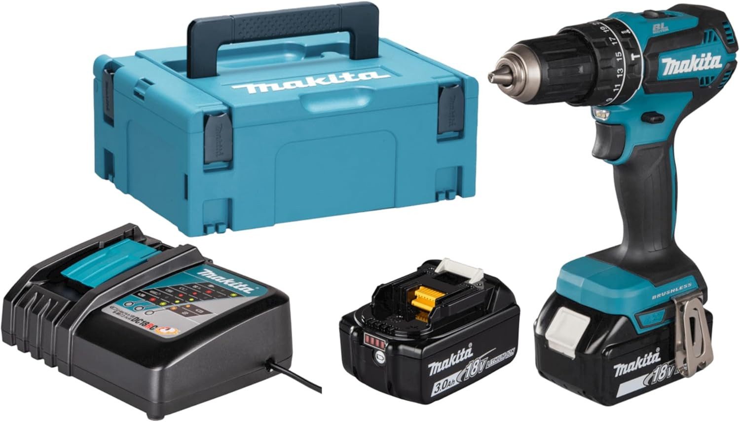 Makita Akku-Schlagschrauber DHP485RFJ