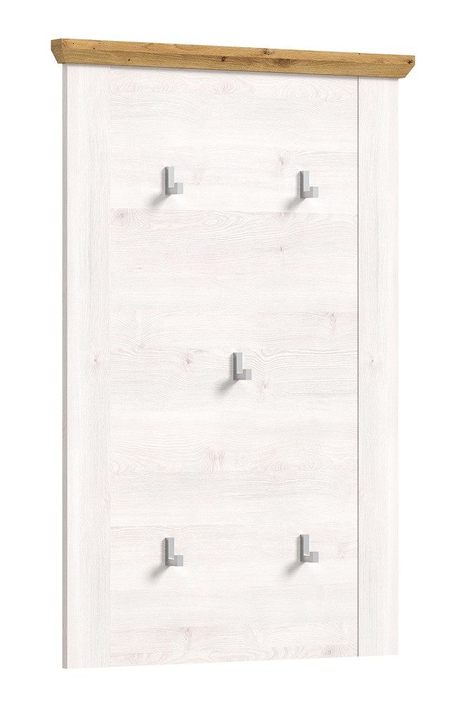 xonox.home Garderobenpaneel Garderobenpaneel Wandgarderobe Verona, Lärche Sibiu / Eiche, Flurgarderobe
