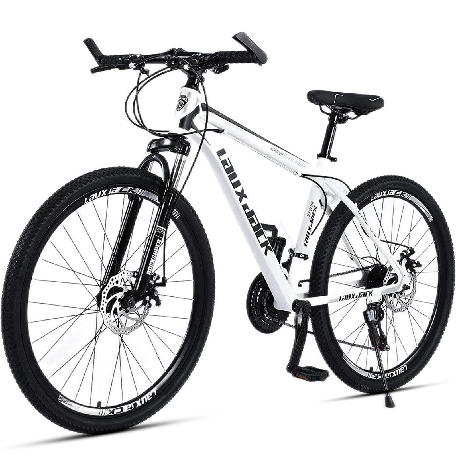 Mountainbike 26/28 Zoll Hardteil Fahhrad, für Damen und Herren, Shimano Schaltwerk