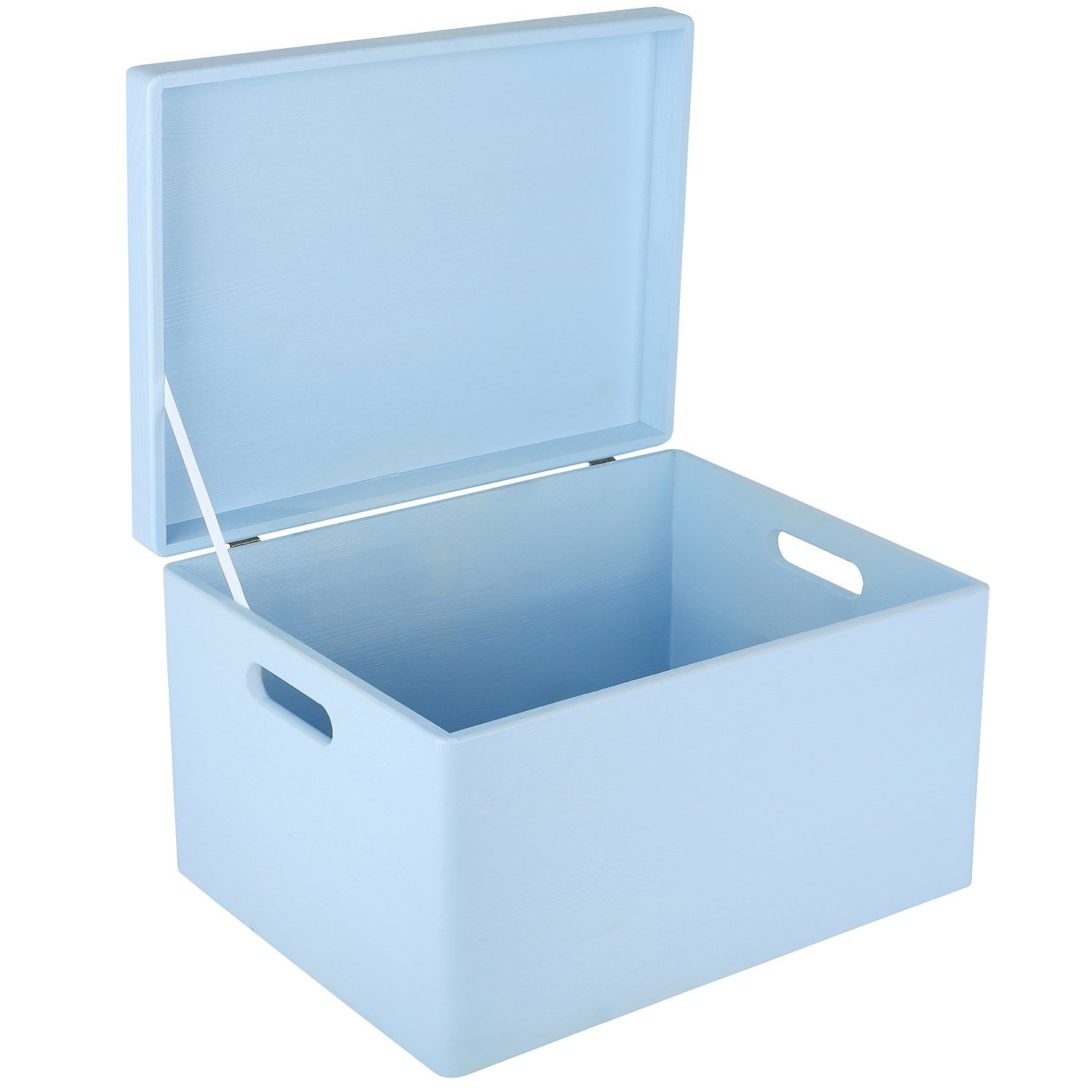 Holzkiste mit Deckel XXL groß 40x30x24 cm Erinnerungsbox Baby Holzbox