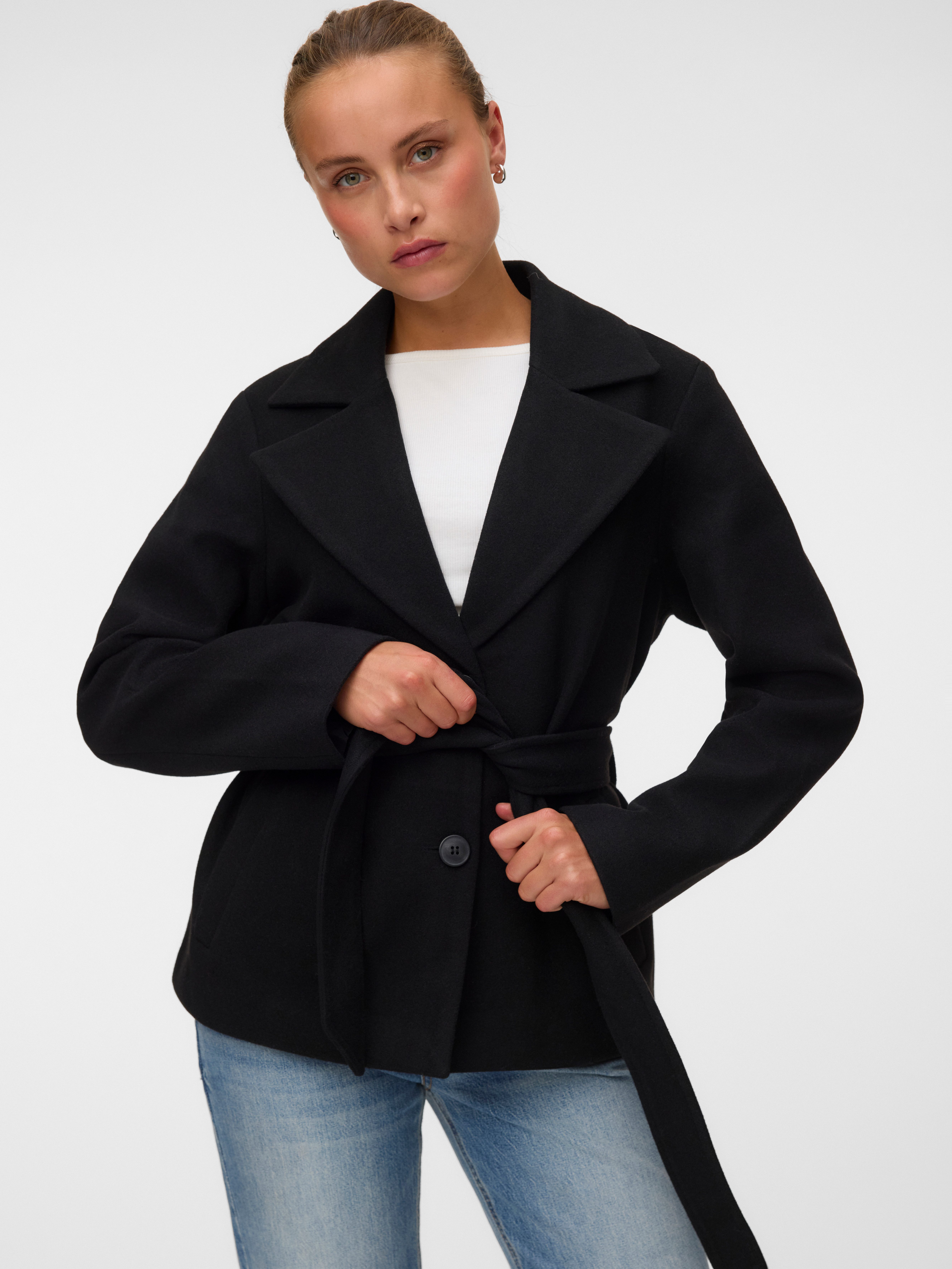 Vero Moda Kurzjacke VMFORTUNEMAJA JACKET NOOS Kunstfaser