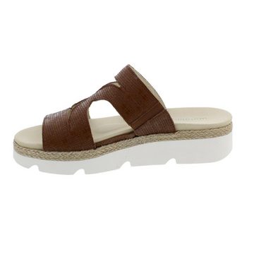 Waldläufer H-Sissy Pantolette, Janeiro- Leder, cognac, Weite H, 770501-160-082 Pantolette