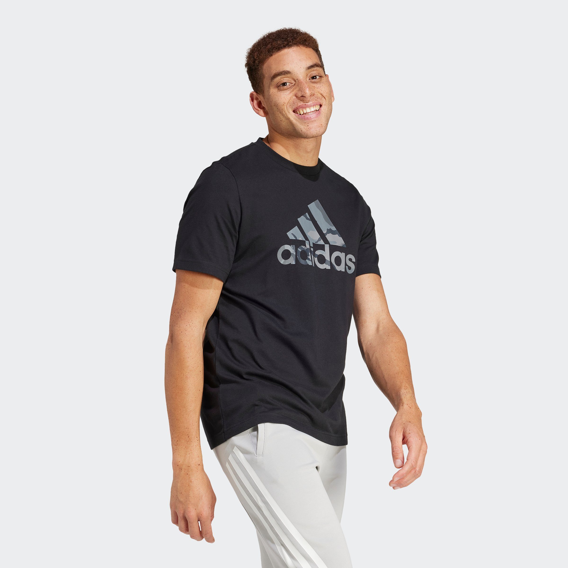 adidas Sportswear T-Shirt M T G 1 CAMO BLACK
