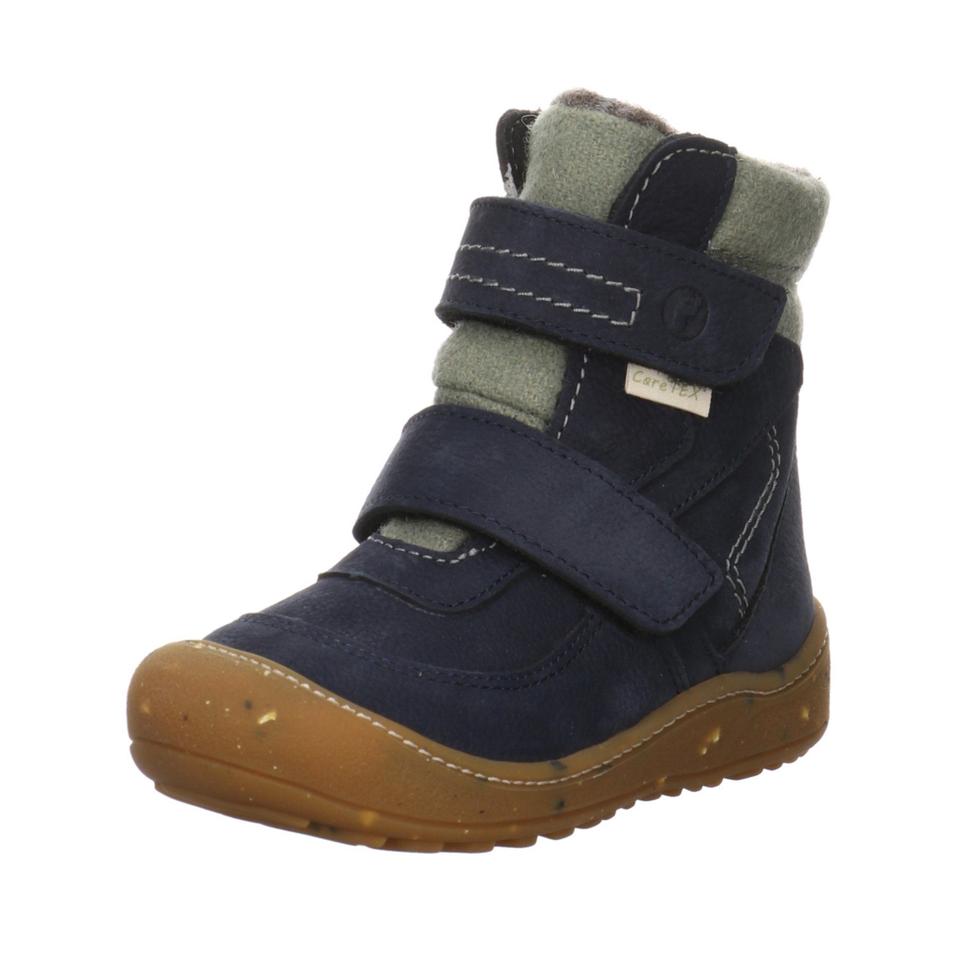 Ricosta Wood Tex Boots Leder-/Textilkombination uni Winterboots Leder-/Textilkombination see