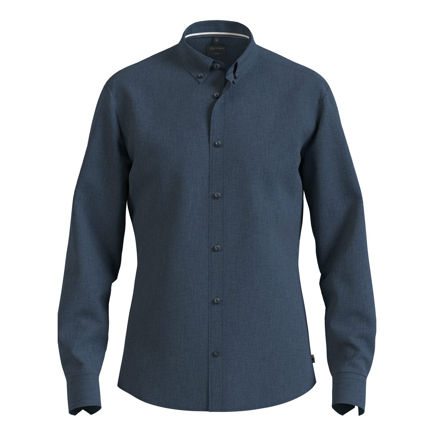 OLYMP Langarmhemd Button-down-Kragen, regular fit, casual