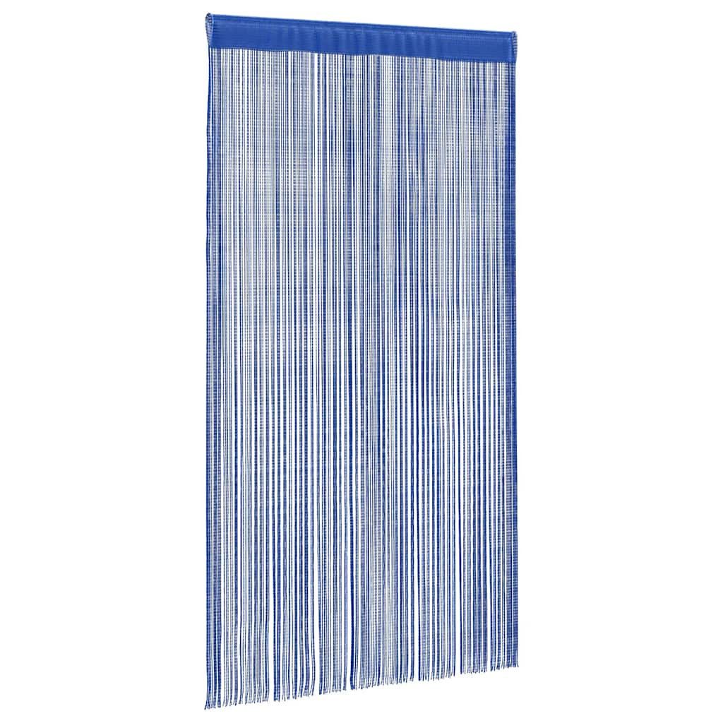 vidaXL Vorhang Fadenvorhänge 2 Stk. 100 x 250 cm Blau (2 St)
