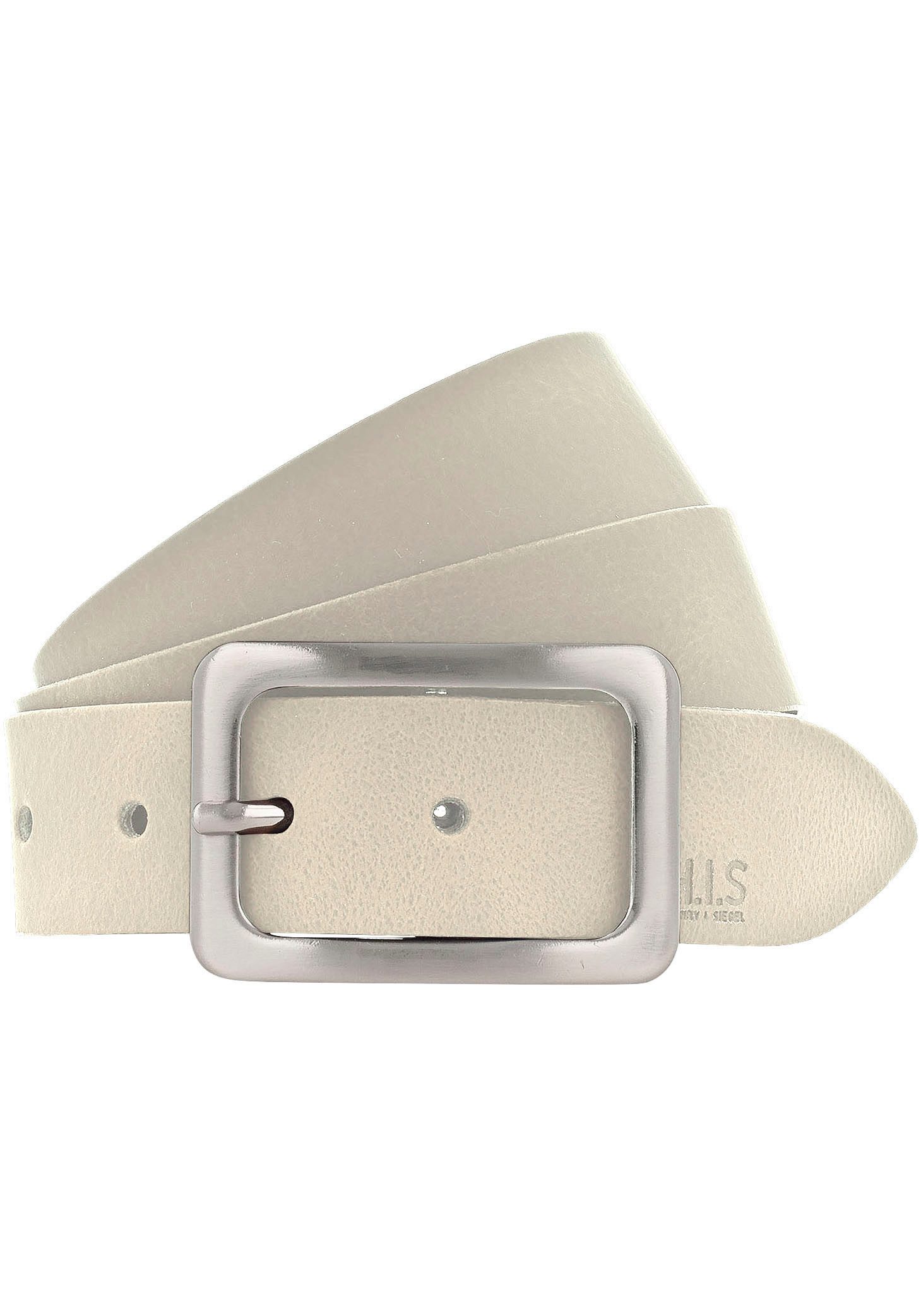 H.I.S Ledergürtel Schließe in glänzend satiniertem Silber - demnächste NEU bis Gr. 125!. € 29,99, (€ 29,99 pro 1 Stk).