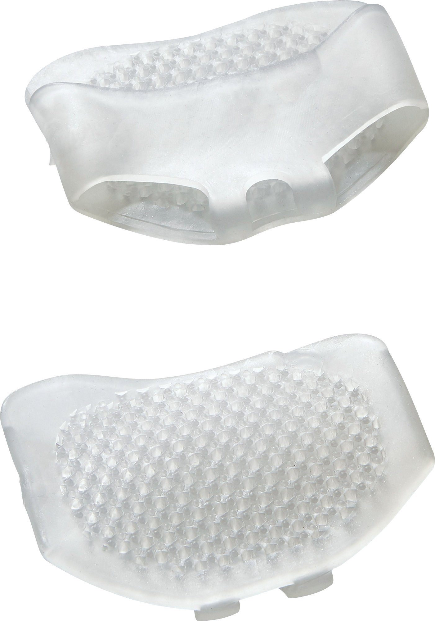 Trainingshilfe Gel-Fußkissen mit Zehentrenner, 1 Paar, Uni