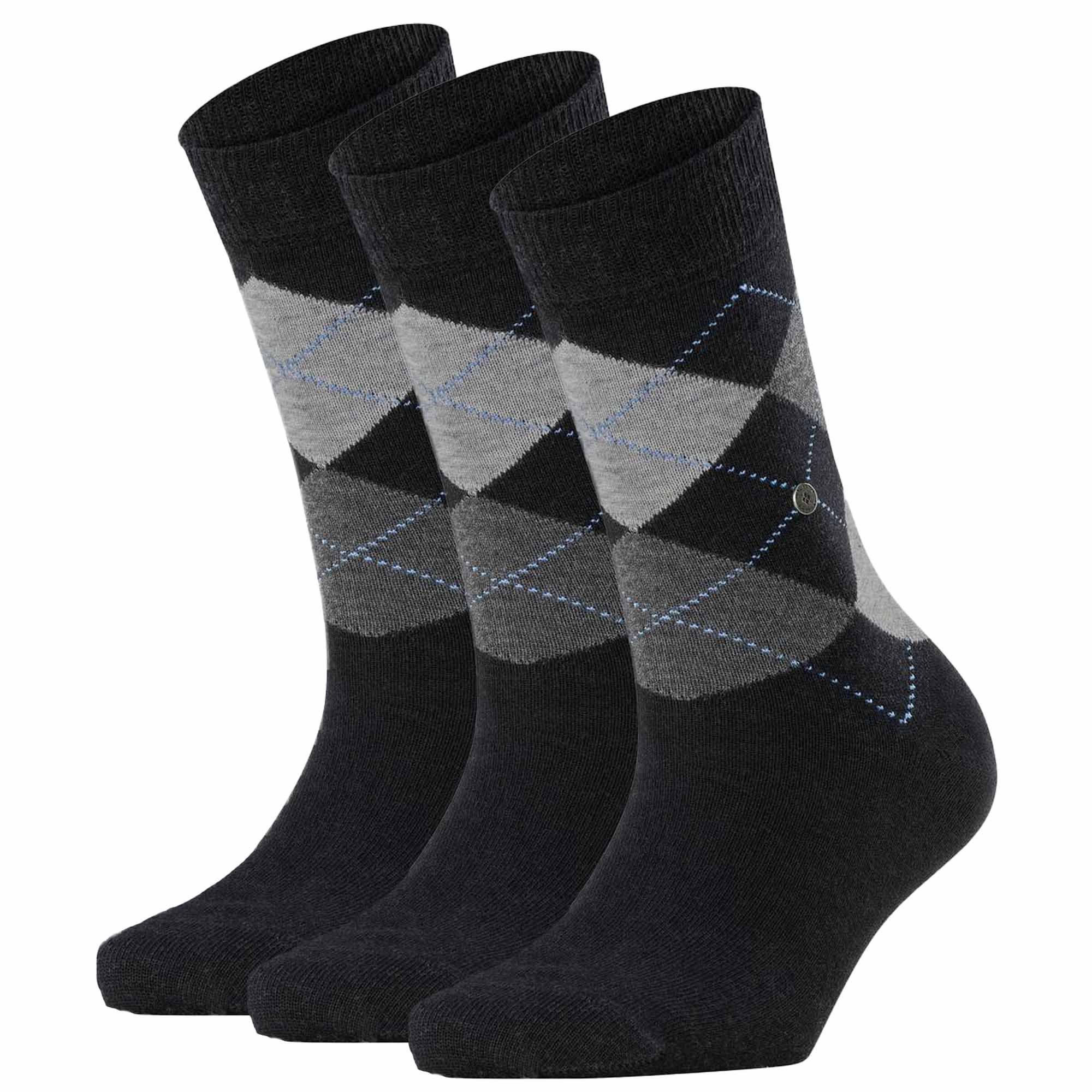 Kurzsocken Damen Socken 3er Pack Baumwollmischung Queen