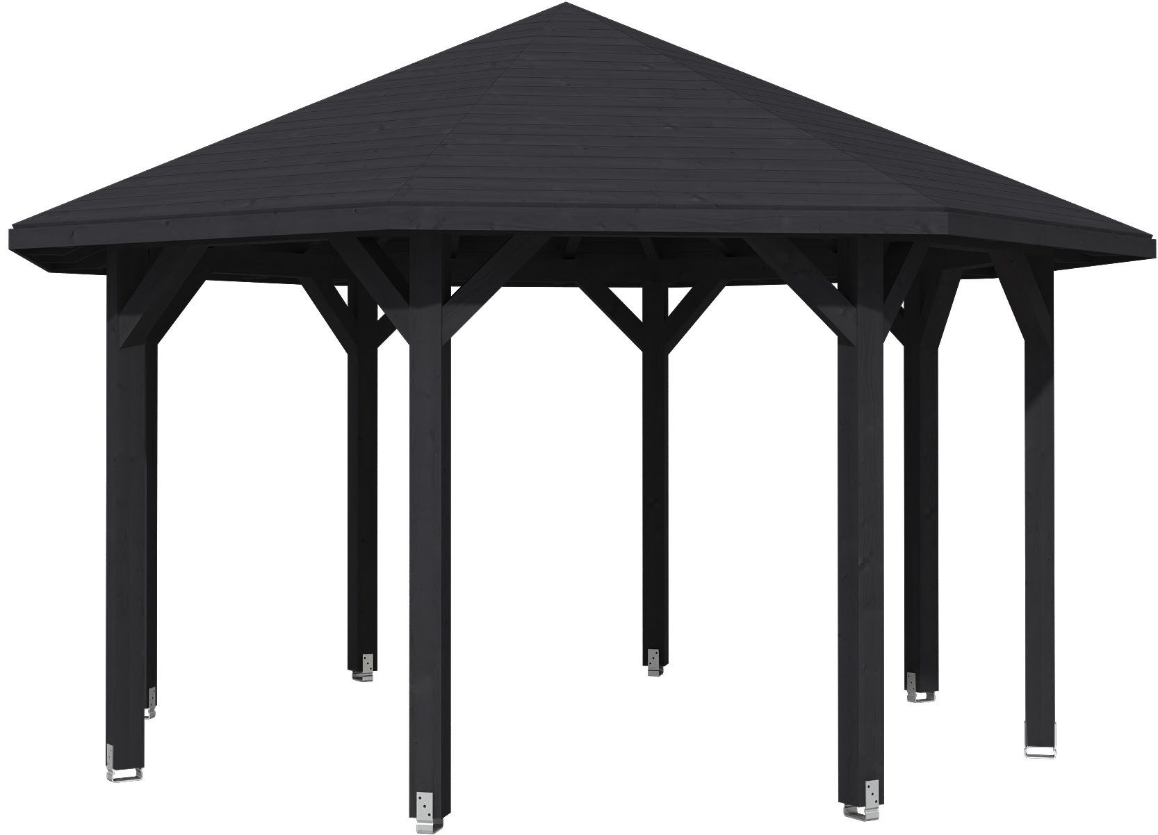 Skanholz Pavillon Nice 2, 8-Eck, BxT: 484x484 cm