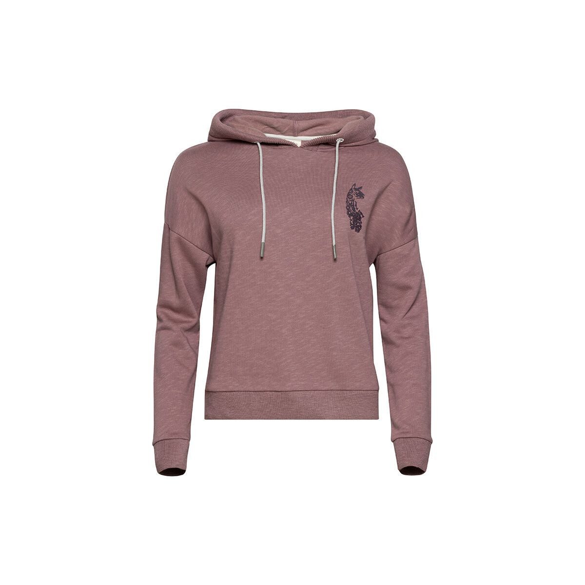 Chillaz Sweatshirt Stelvio Alpaca Floral Vielseitiger Damen-Hoodie aus atmungsaktiver Wolle, ideal für