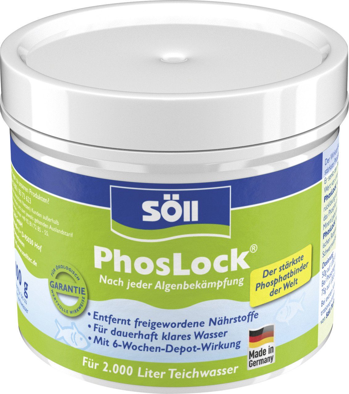 SÖLL Teichpflege Söll PhosLock® AlgenStopp 100 g