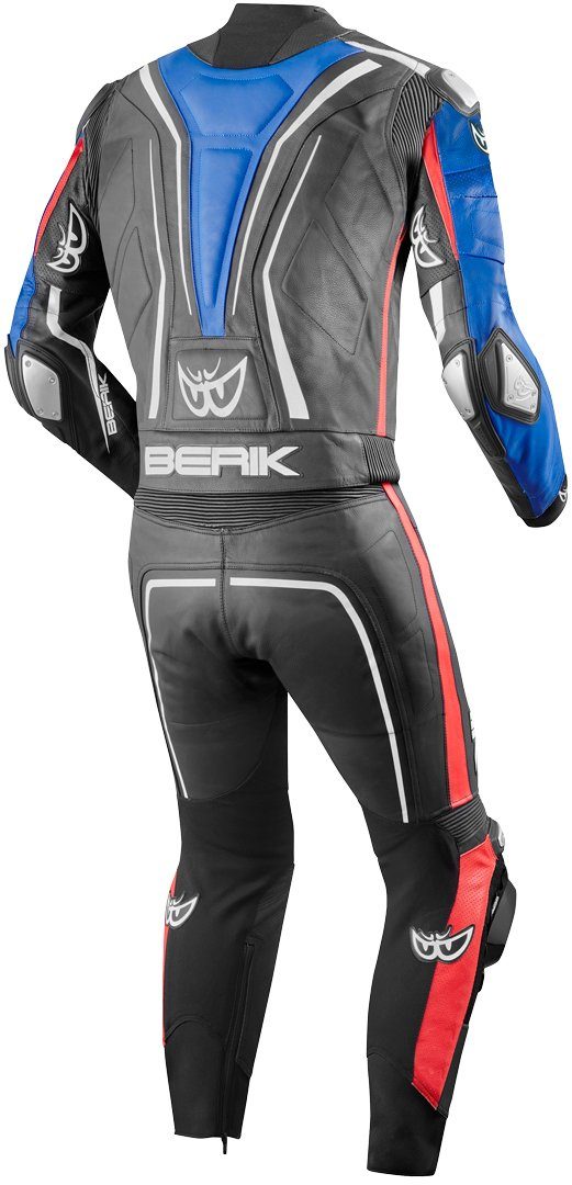 Berik Motorradkombi Flumatic Evo 2-Teiler Motorrad Lederkombi reißverschluss