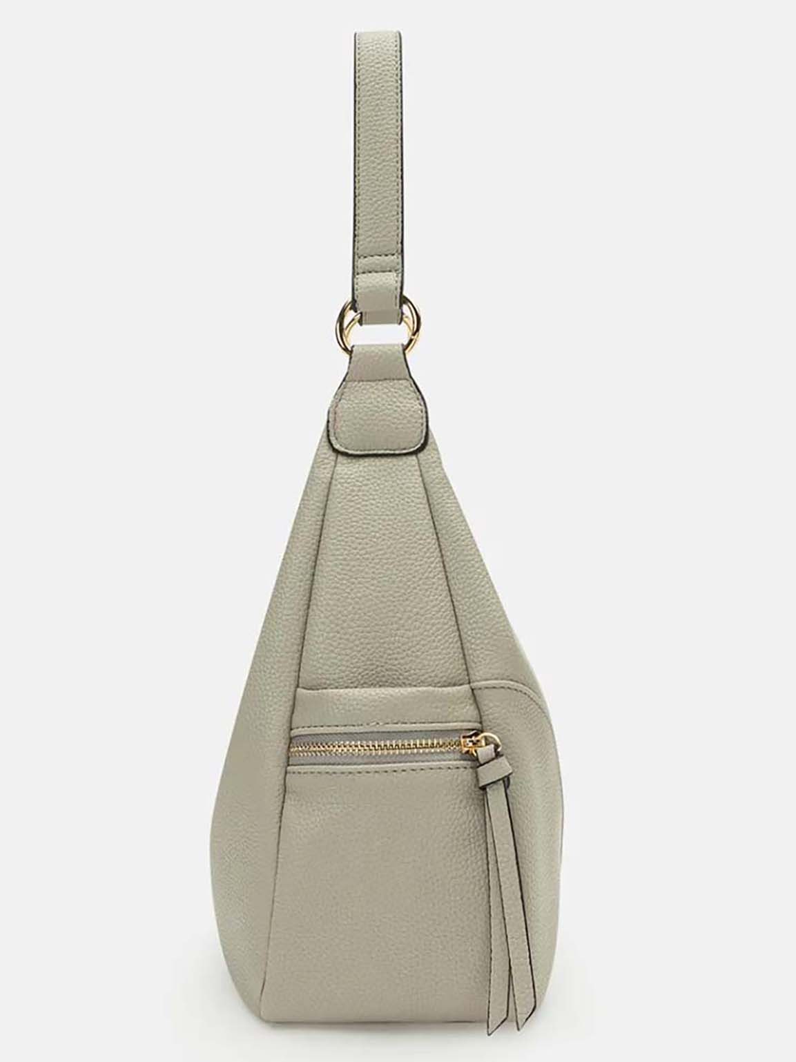 L. CREDI Hobo NAJUKA Damen-Schultertasche Fb. stone