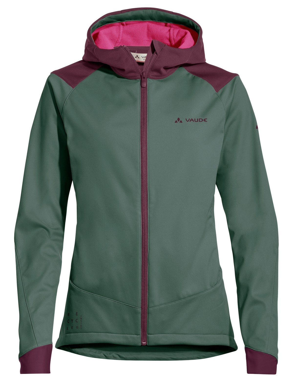 VAUDE Softshelljacke Womens Qimsa Softshell Jacket dusty forest