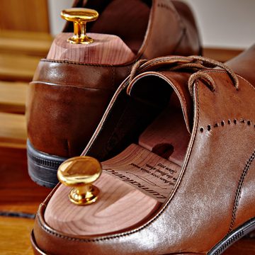Lumaland Schuhspanner hochwertiger Schuhspanner aus Zedernholz (2-tlg), hochwertiger Schuhspanner aus Zedernholz 40/41