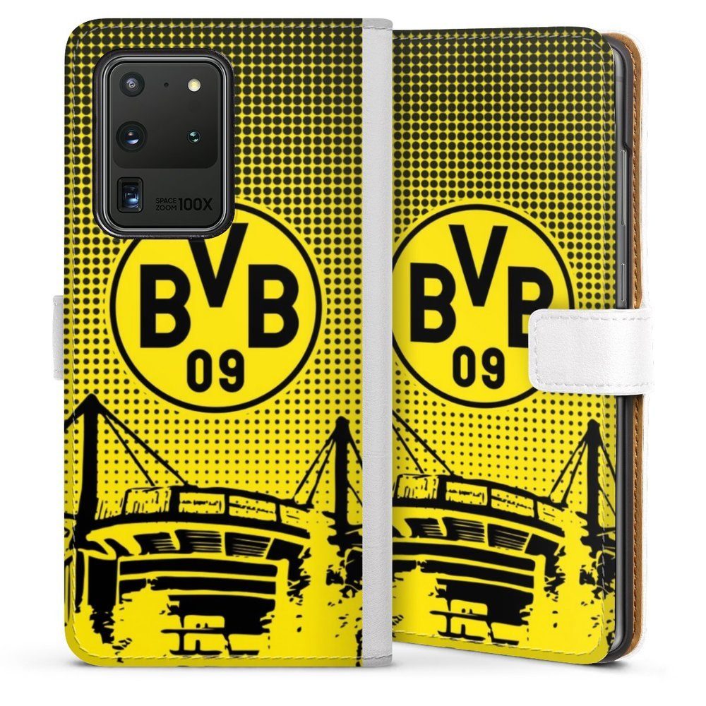 DeinDesign Handyhülle »BVB Dots« Samsung Galaxy S20 Ultra, Hülle, Handy  Flip Case, Wallet Cover, Handytasche Leder Stadion BVB Borussia Dortmund  online kaufen | OTTO