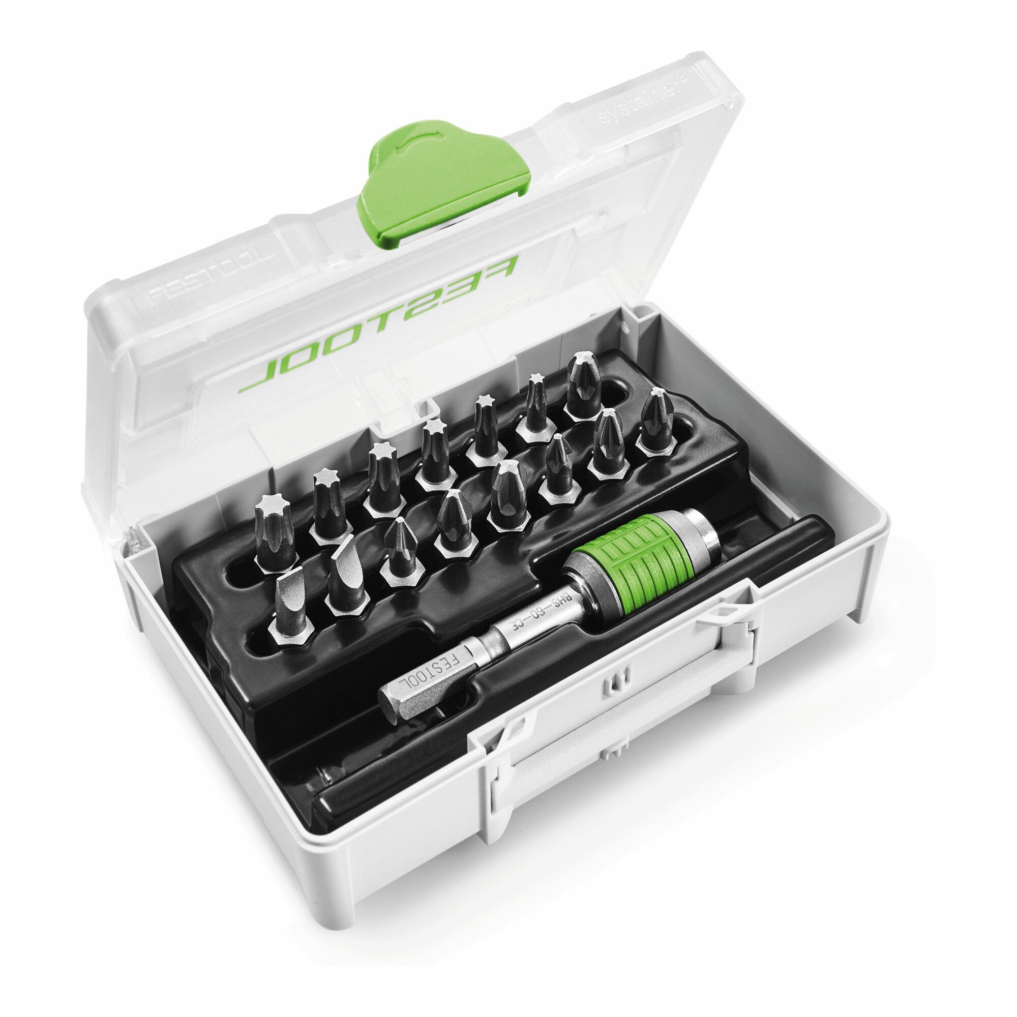 FESTOOL Bit-Set Festool Bit-Sortiment SYS3 XXS CE-MX BHS 60