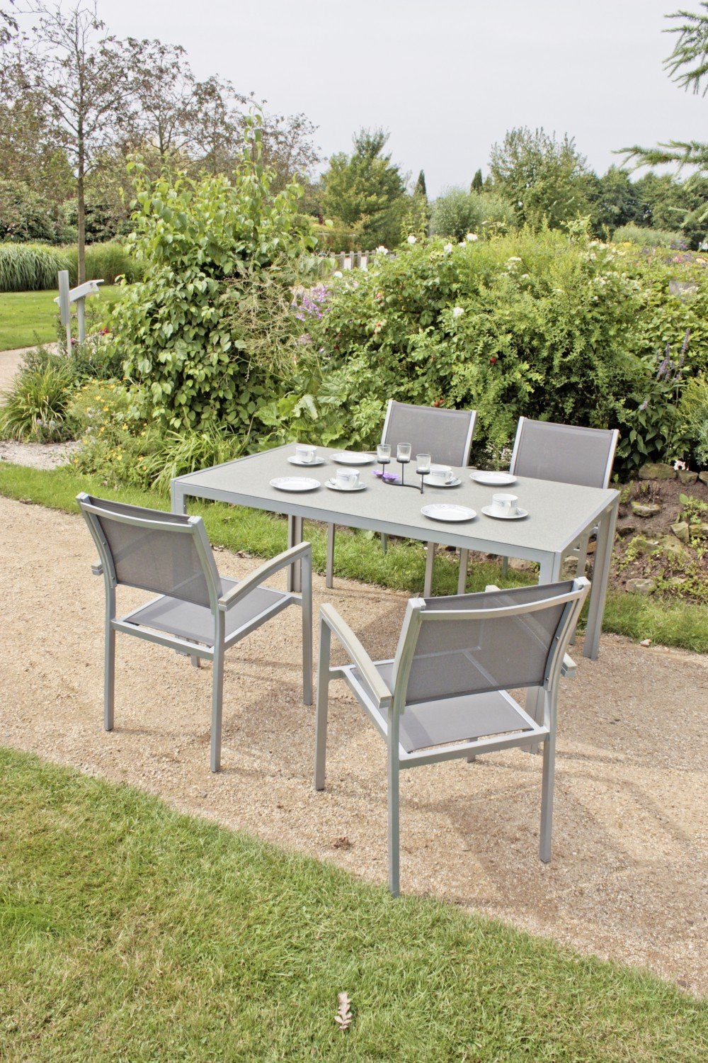 Set, 4 Garden Garden 4er Stapelstuhl GRACE Pleasure Pleasure (Set, St), Marke: