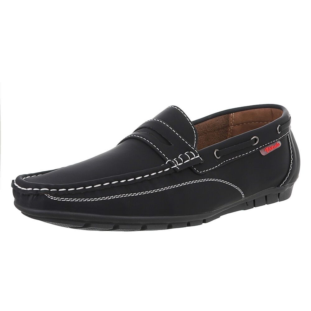Coolwalk Herren Mokassins Freizeit Slipper (88843974) Flach Slipper in Schw günstig online kaufen