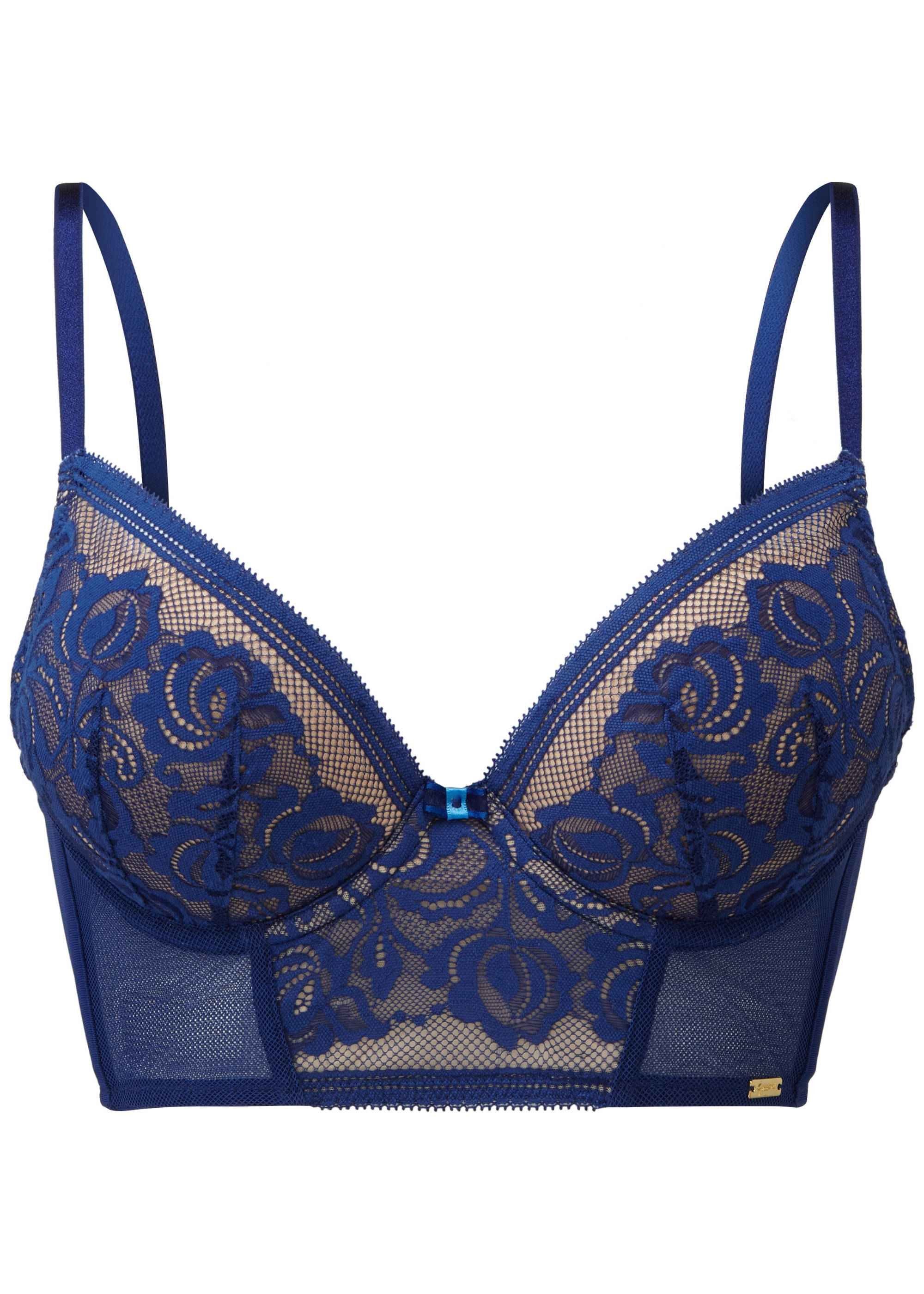 Blue Gossard Imperial Push-Up Longline 1-tlg., Longline-BH Spitze) BH, BH glatte Encore (Longline