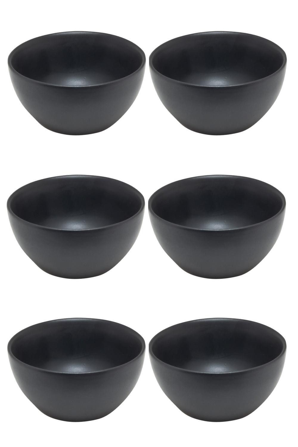 Dipschale BRUNCH, Ø 9,5 cm, Schwarz matt