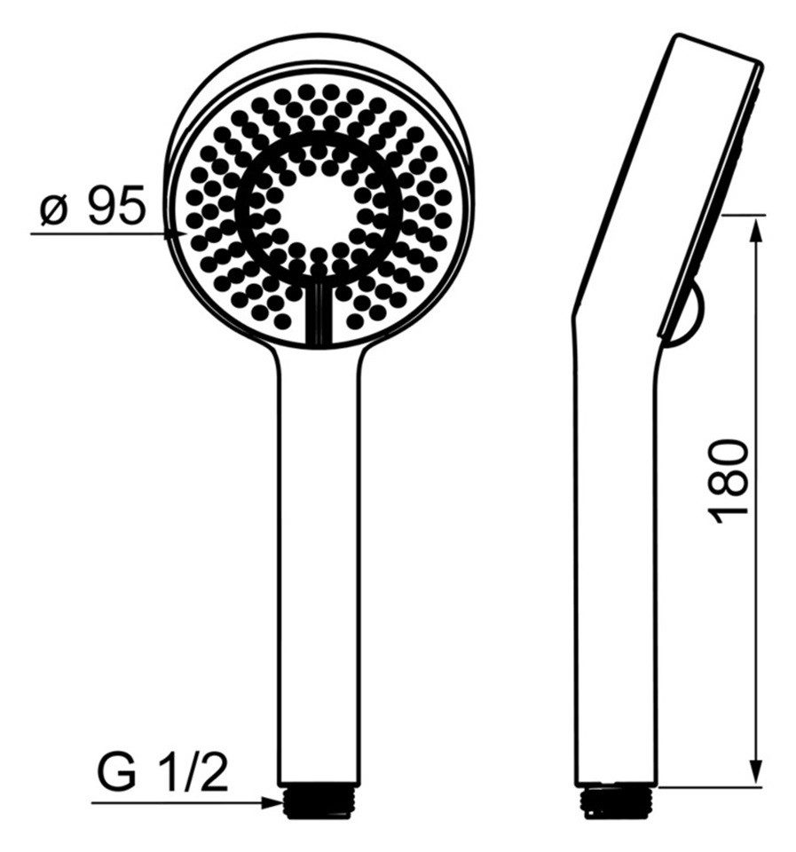 HANSA Handbrause HA Handbrause HANSABASICJET 4463 günstig online kaufen