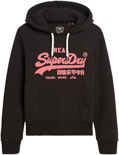 Superdry Kapuzensweatshirt NEON VL GRAPHIC HOODIE