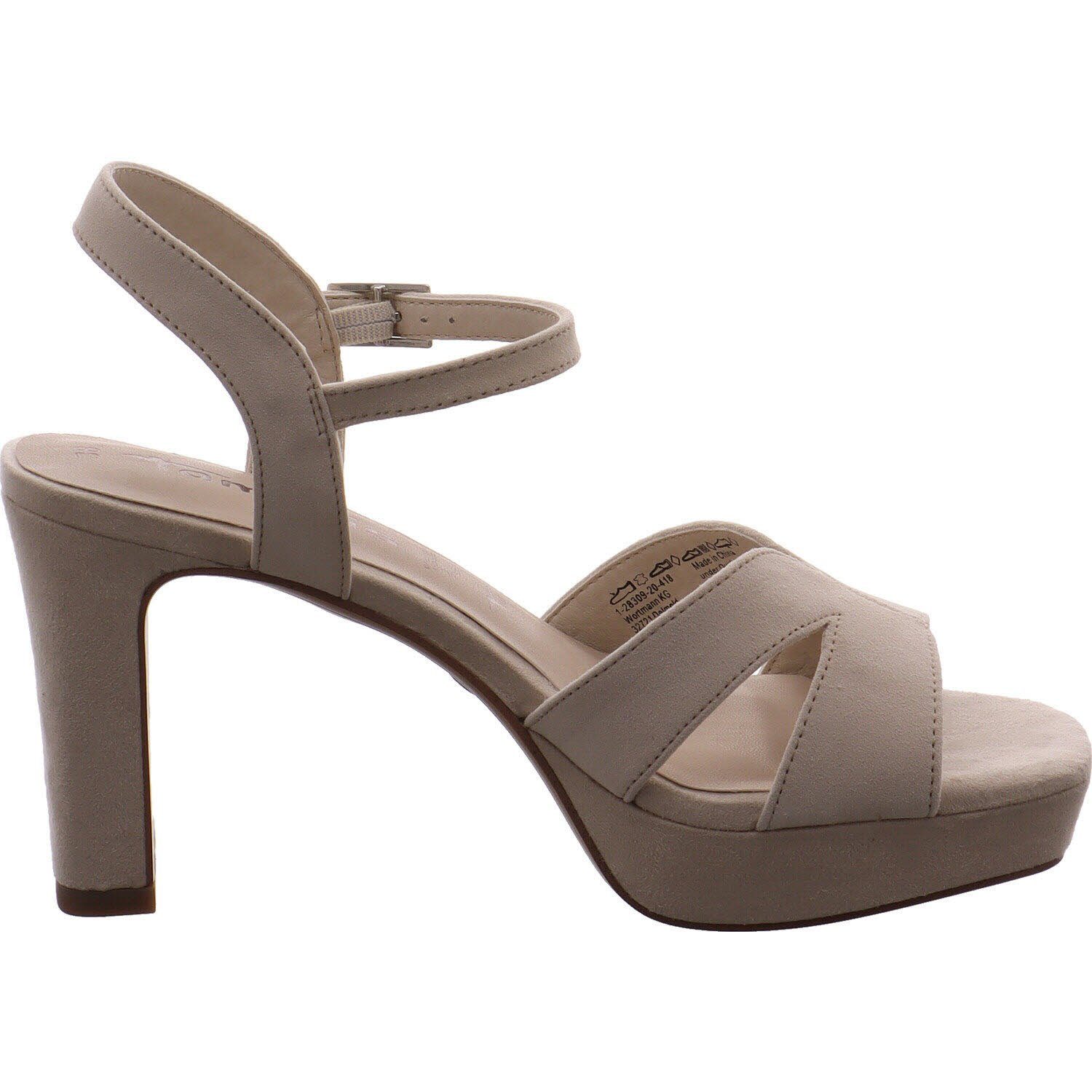 Tamaris High-Heel-Sandalette, Sommerschuh, Abendschuh, Blockabsatz, mit günstig online kaufen