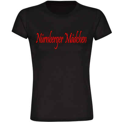 multifanshop T-Shirt Kinder Nürnberg - Nürnberger Mädchen - Boy Girl