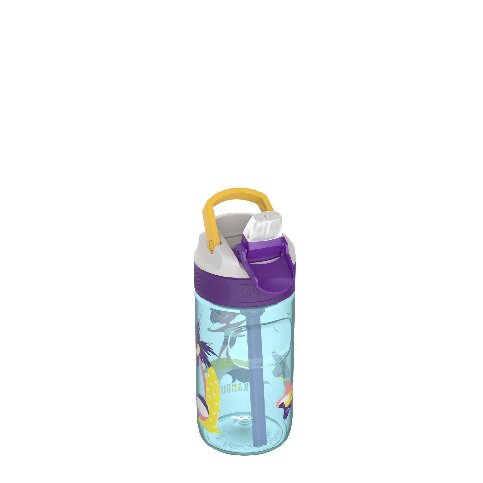 Kambukka Trinkflasche Kambukka Lagoon 400 ml Surf Girl, Spülmachinen geeignet