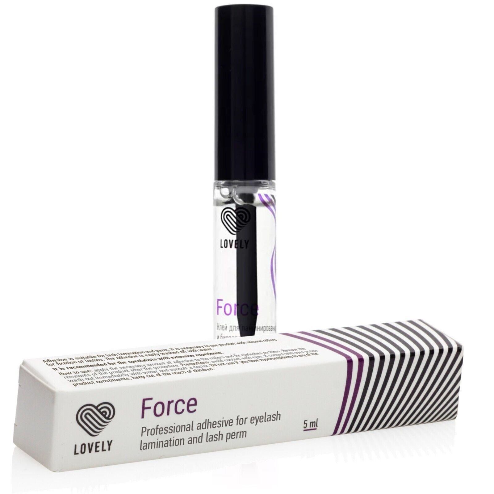 Einzelwimpern Wimpernlifting Augenbrauen Wimpern Laminierung Lash Brow Kleber Lovely