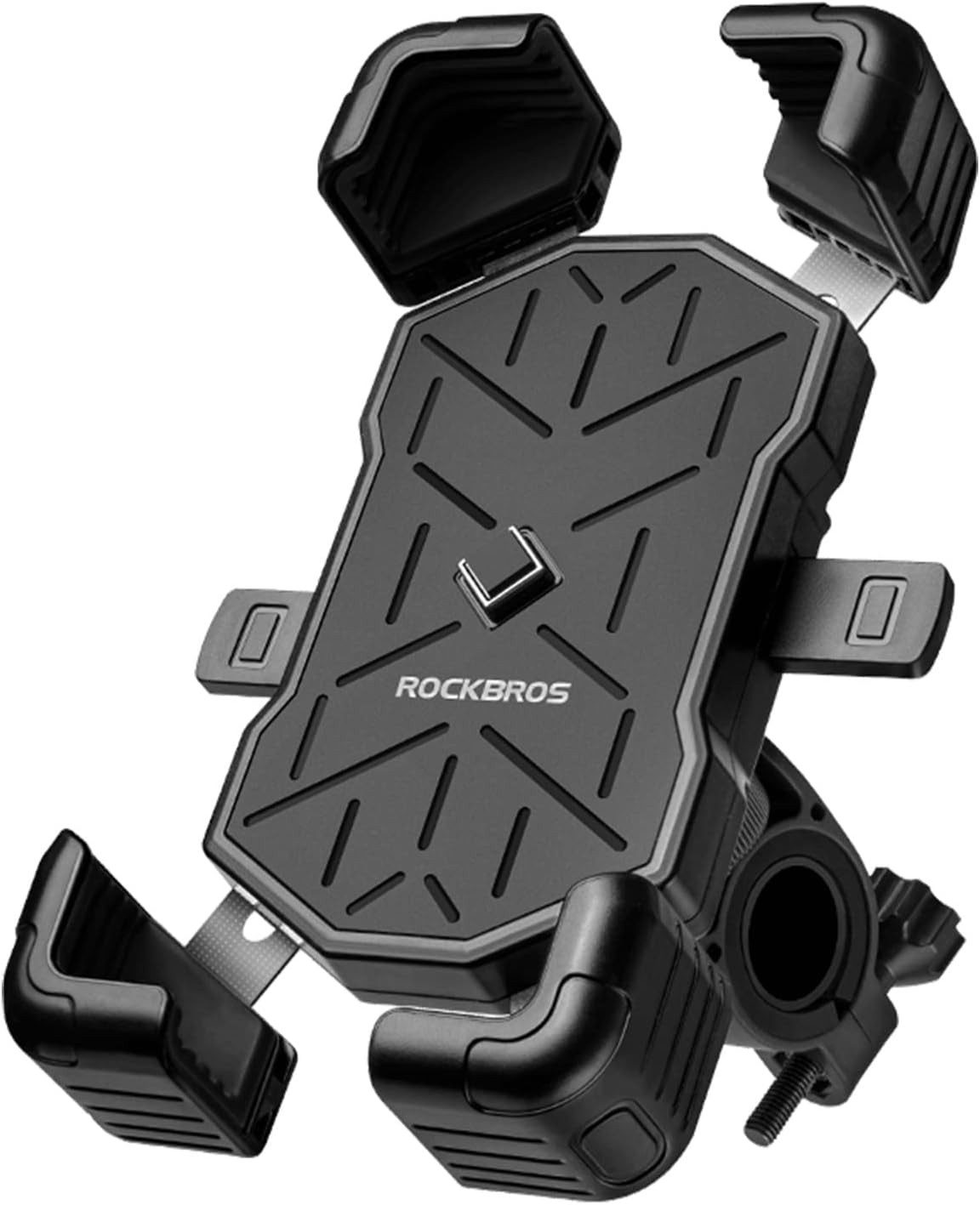 ROCKBROS Handy-Halterung Fahrrad Handyhalterung 360° drehbar für 4,5-7,2 Smartphones Motorrad