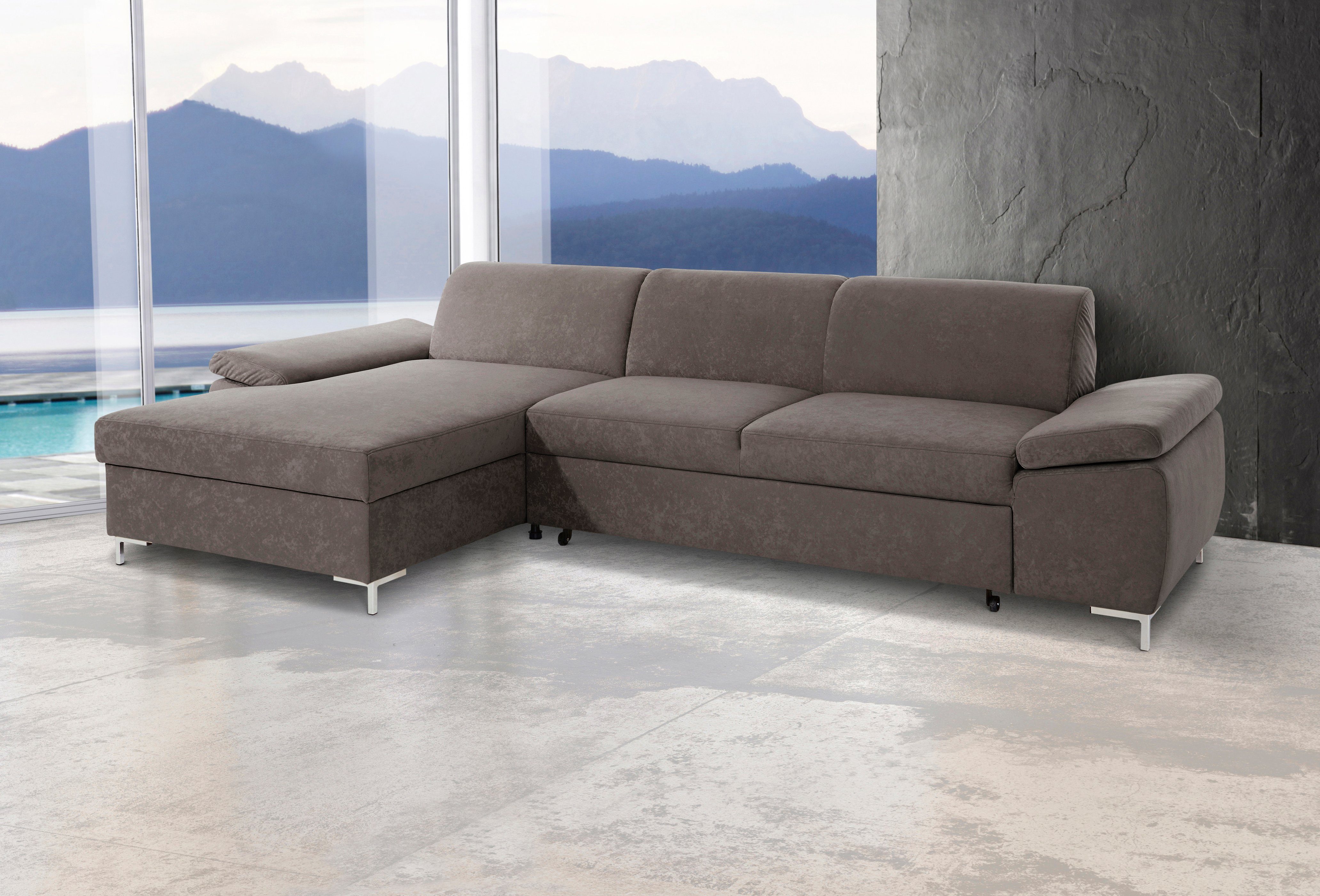 Ecksofa wahlweise Bettfunktion collection mit Santana, DOMO