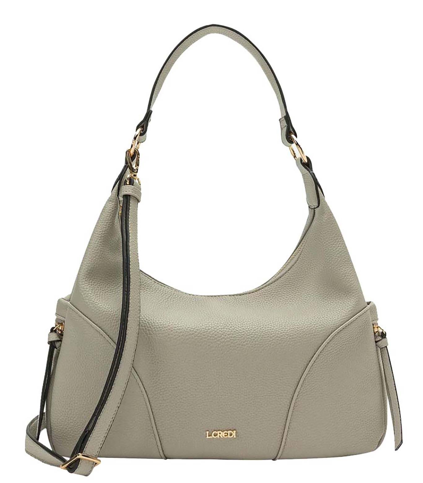 L. CREDI Hobo NAJUKA Damen-Schultertasche Fb. stone