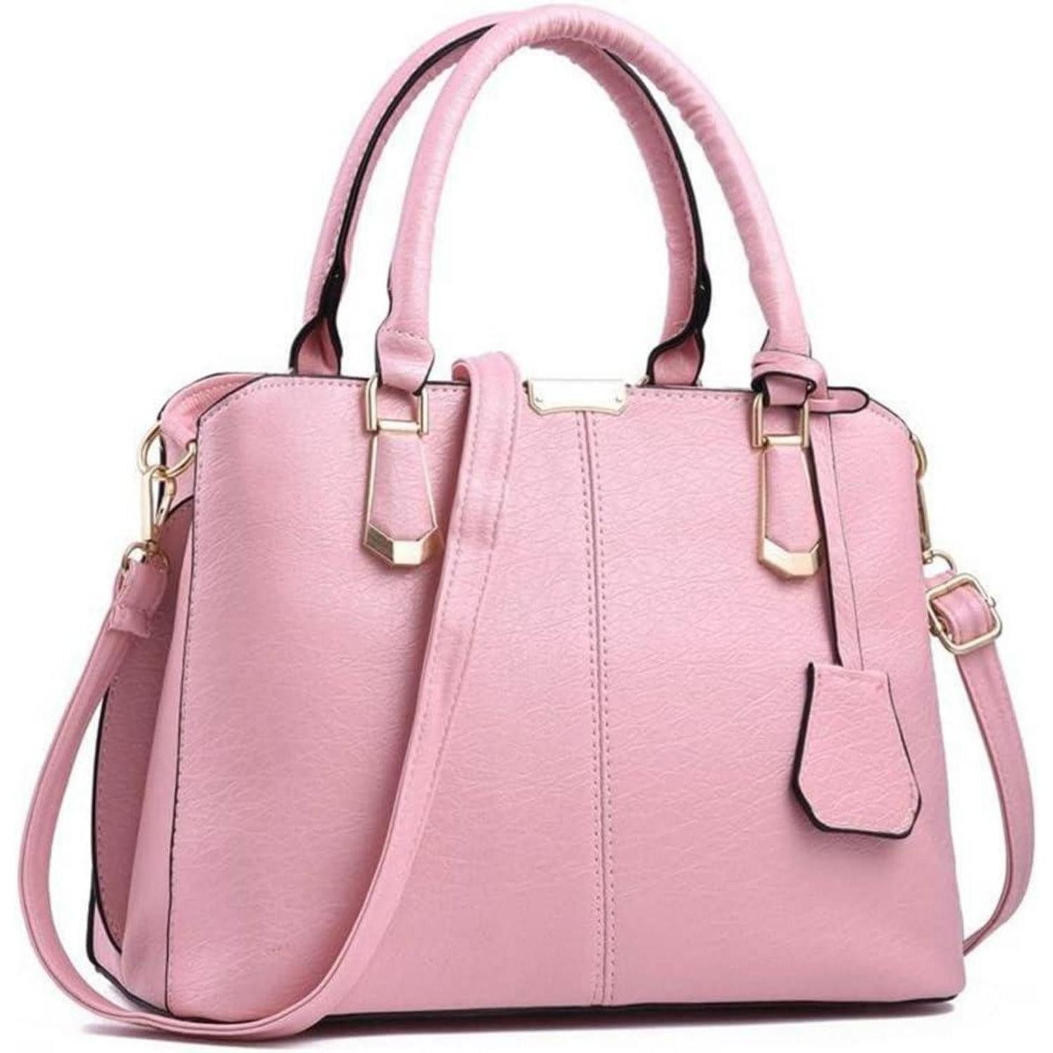 LuxusKollektion Umhängetasche Damen Henkeltasche Umhängetasche Handtasche PU Leder Anhänger