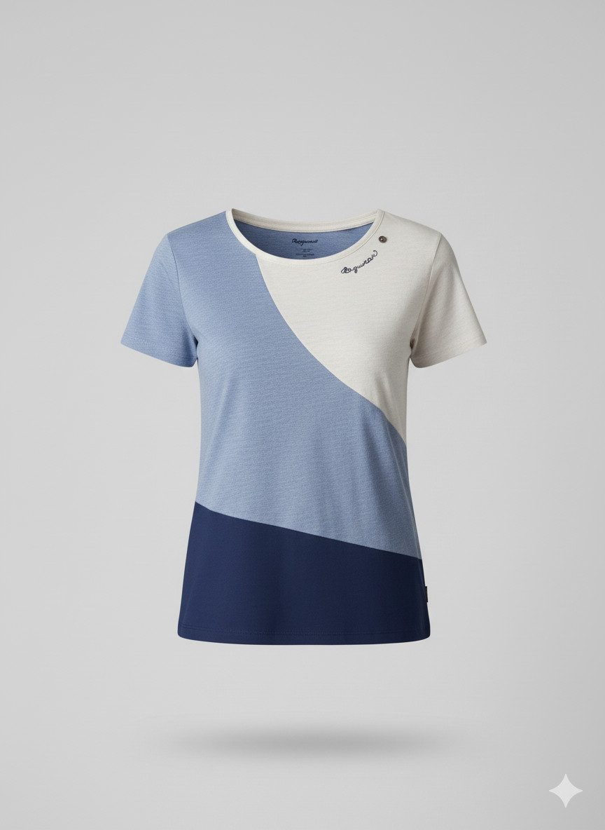 Kurzarmshirt MINT BLOCK O
