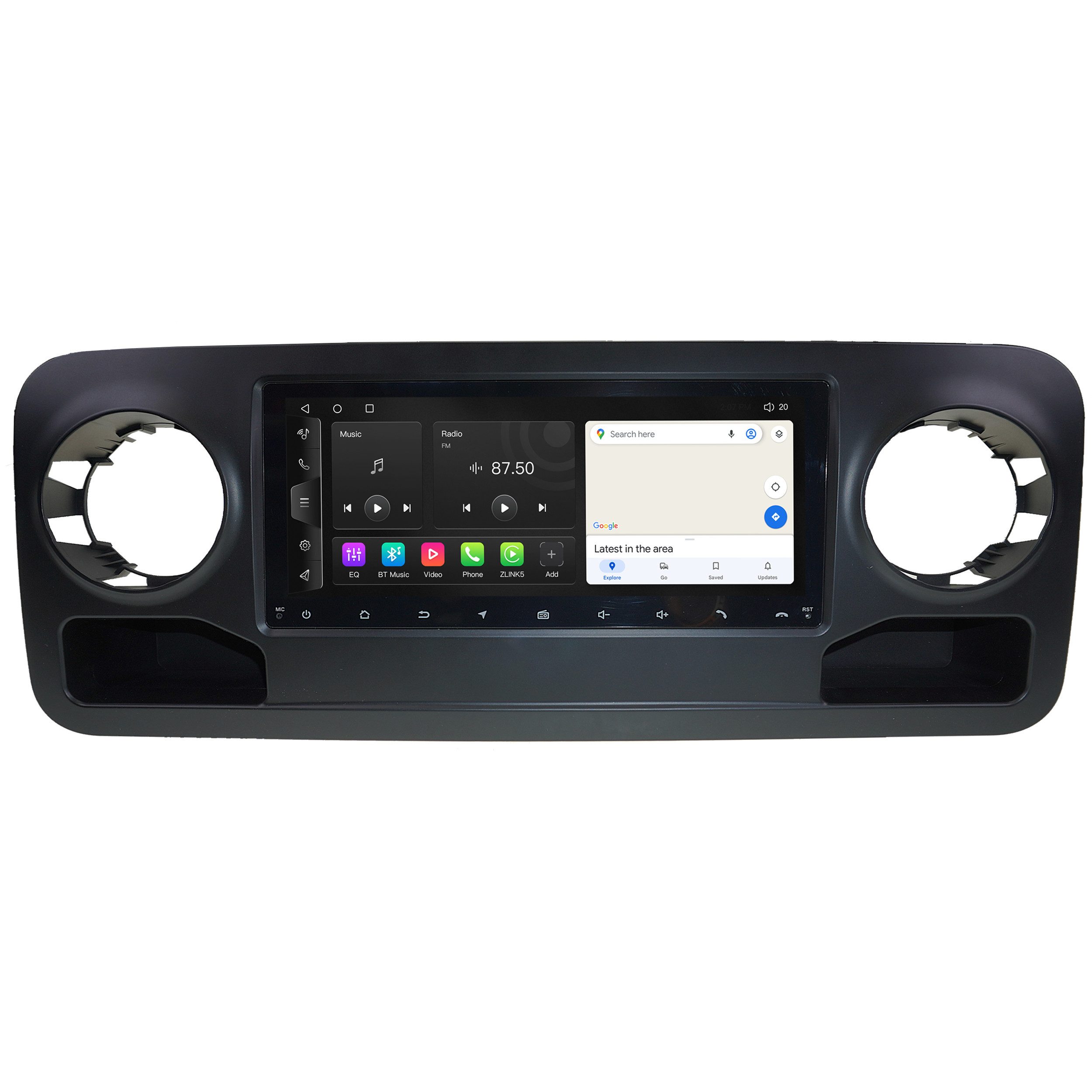 TAFFIO Für Benz Sprinter W907/W910 10" Touch Android Autoradio GPS Carplay Einbau-Navigationsgerät