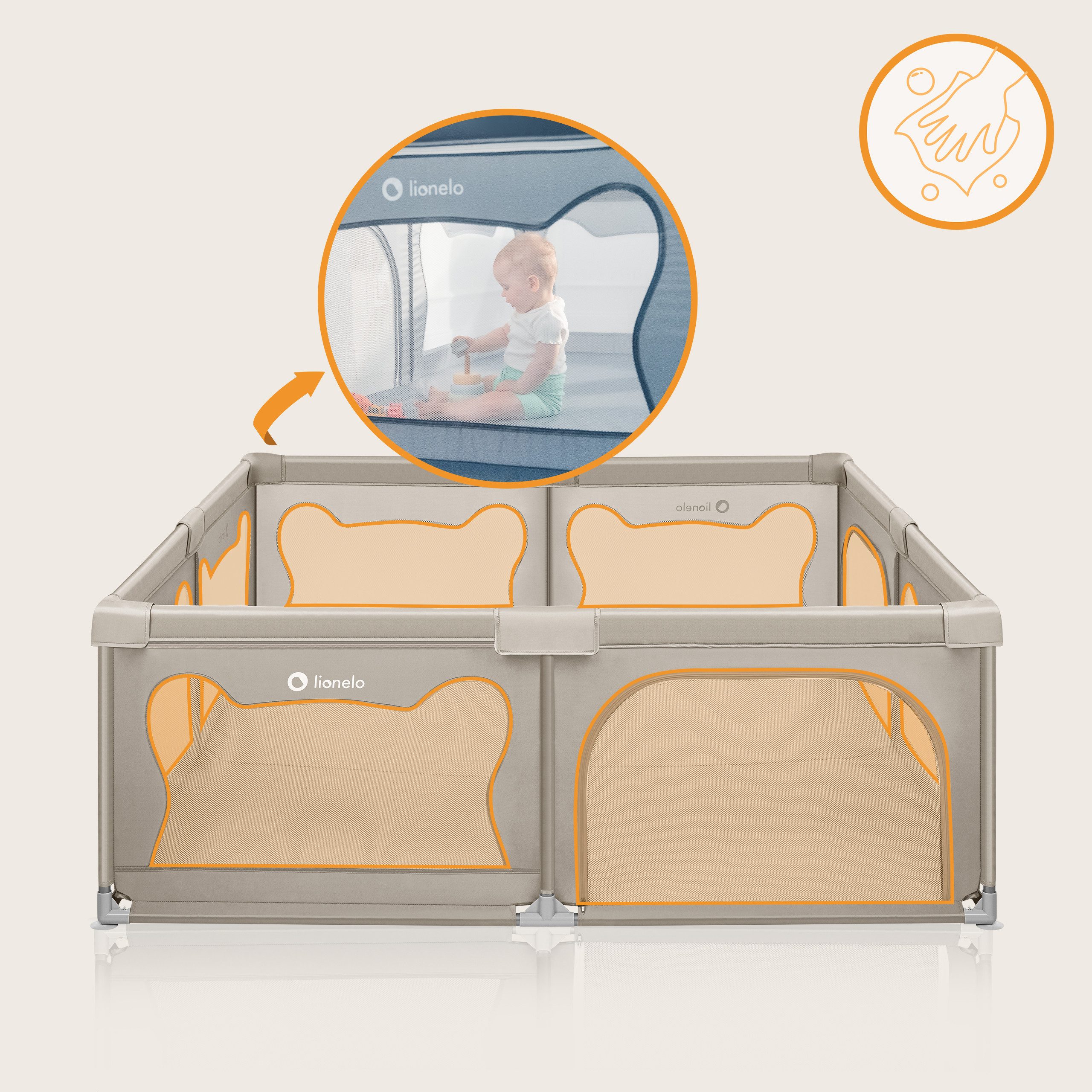 lionelo Laufgitter WILLOW XL und WILLOW günstig online kaufen