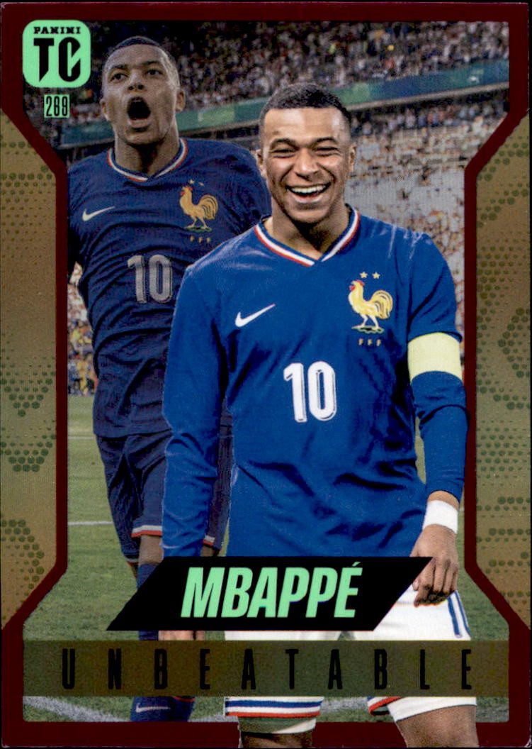 Topps Sammelkarte 269 - Kylian Mbappe - Unbeatable - Royal Purple - 2025