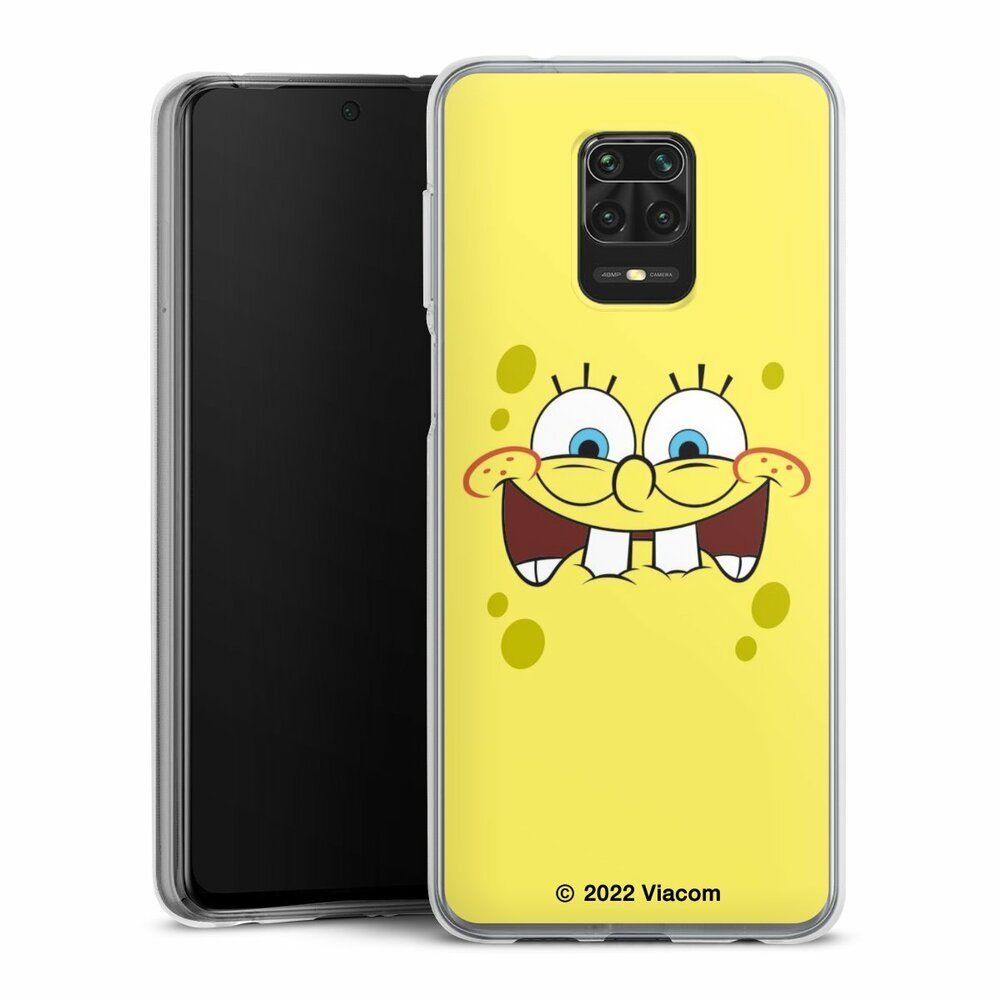 DeinDesign Handyhülle Spongebob Schwammkopf Offizielles Lizenzprodukt Kindheit, Xiaomi Redmi Note 9s Silikon Hülle Bumper Case Handy Schutzhülle