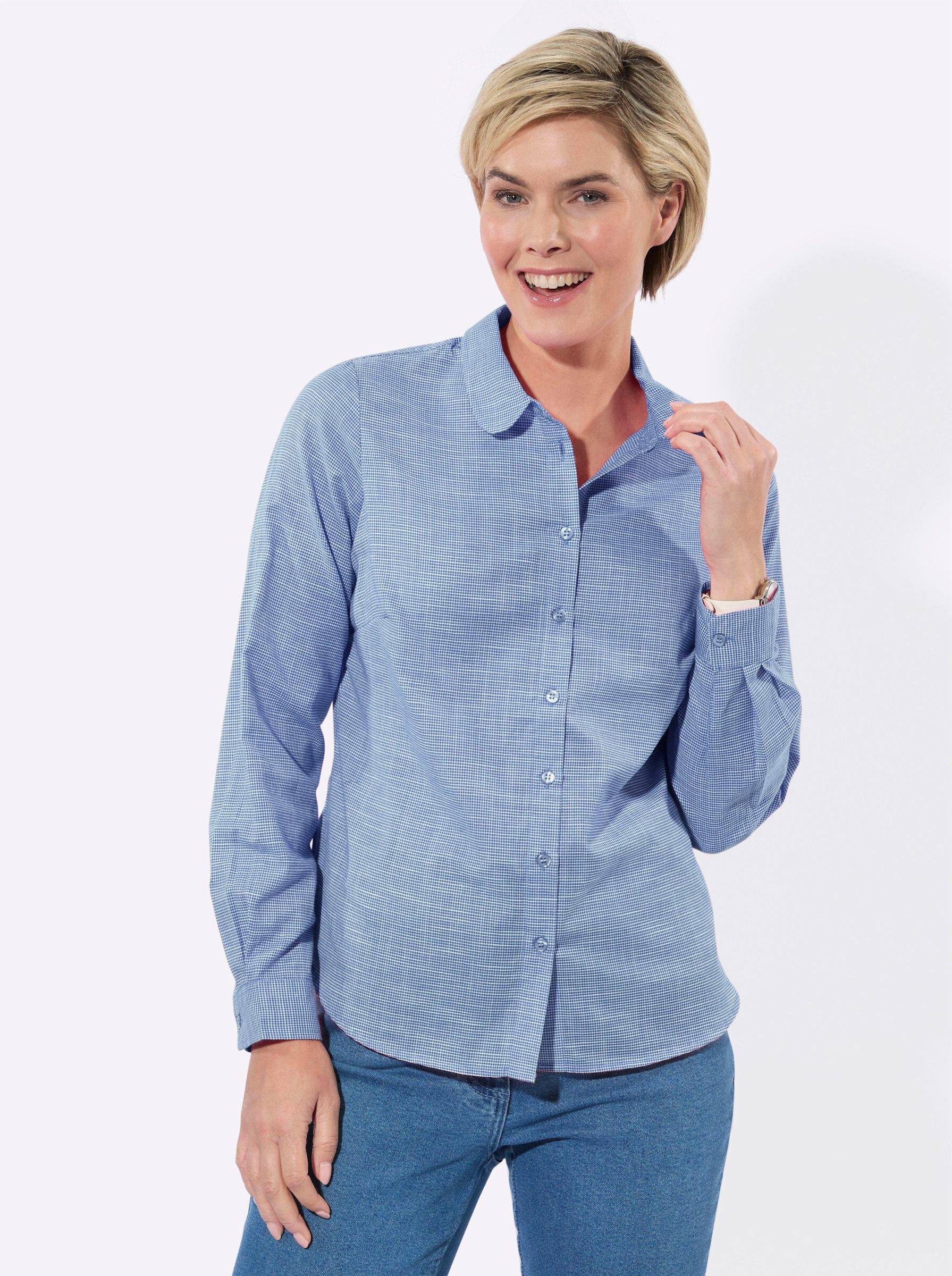 Witt Klassische Bluse Langarm-Bluse Langarm