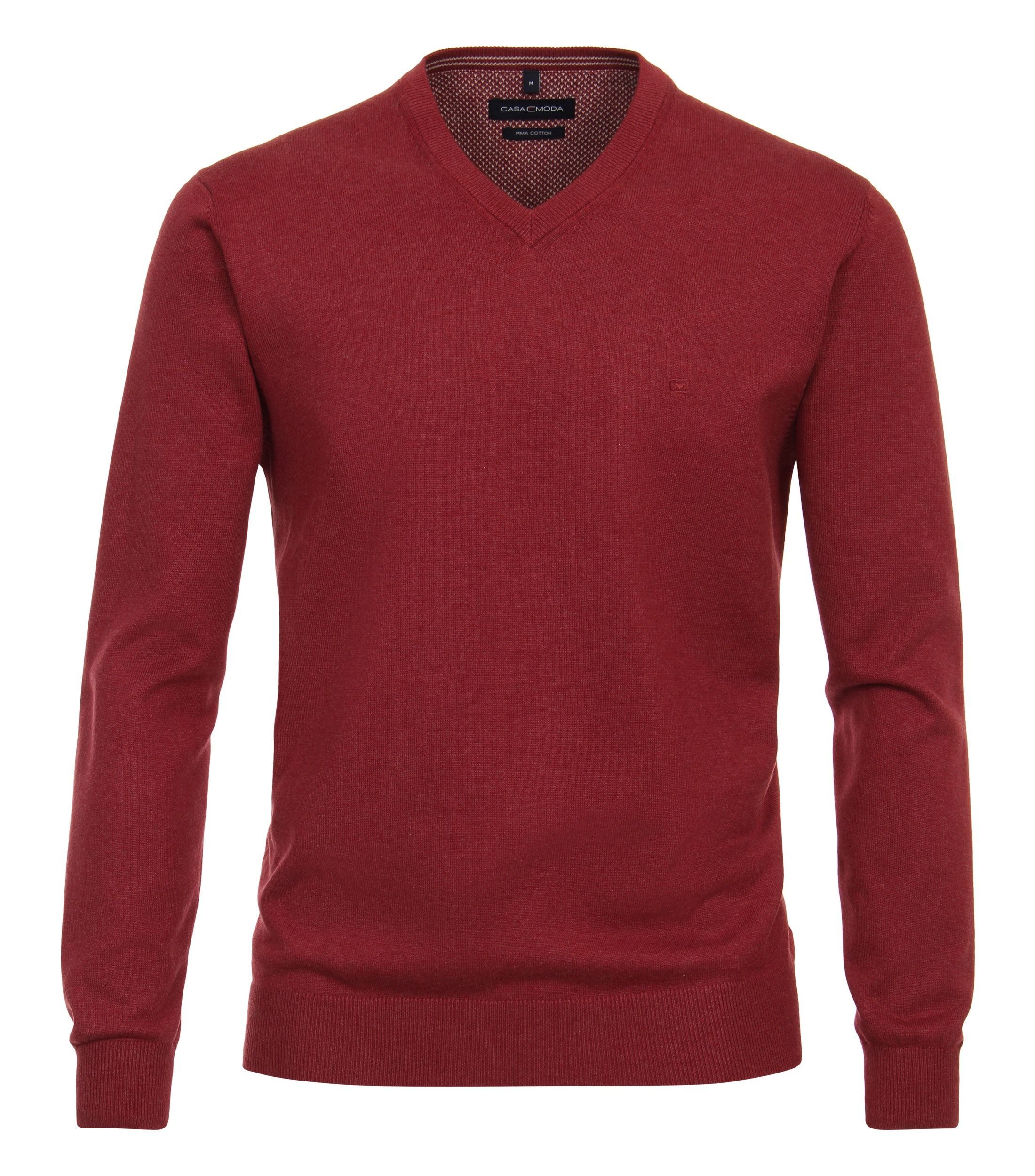 CASAMODA V-Ausschnitt-Pullover 004430 PIMA-Baumwolle günstig online kaufen